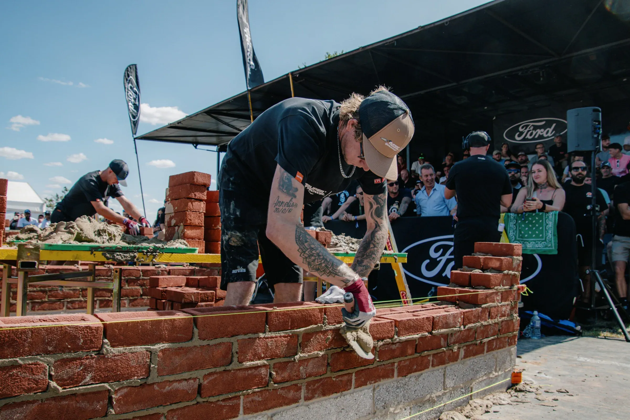 Great Brickish Make-Off: Building Britain's Biggest Bricklaying Competition