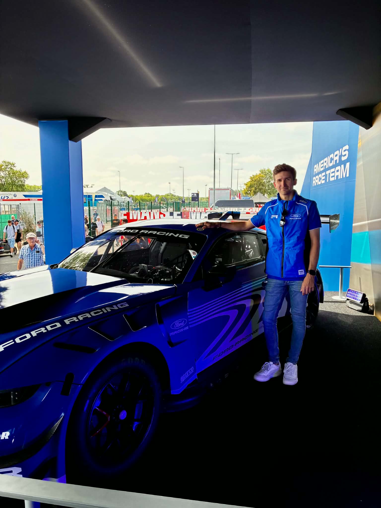 Matt Campbell speaks with Australian media at Le Mans 2026 following confirmation of his move to Ford Racing's Hypercar program.