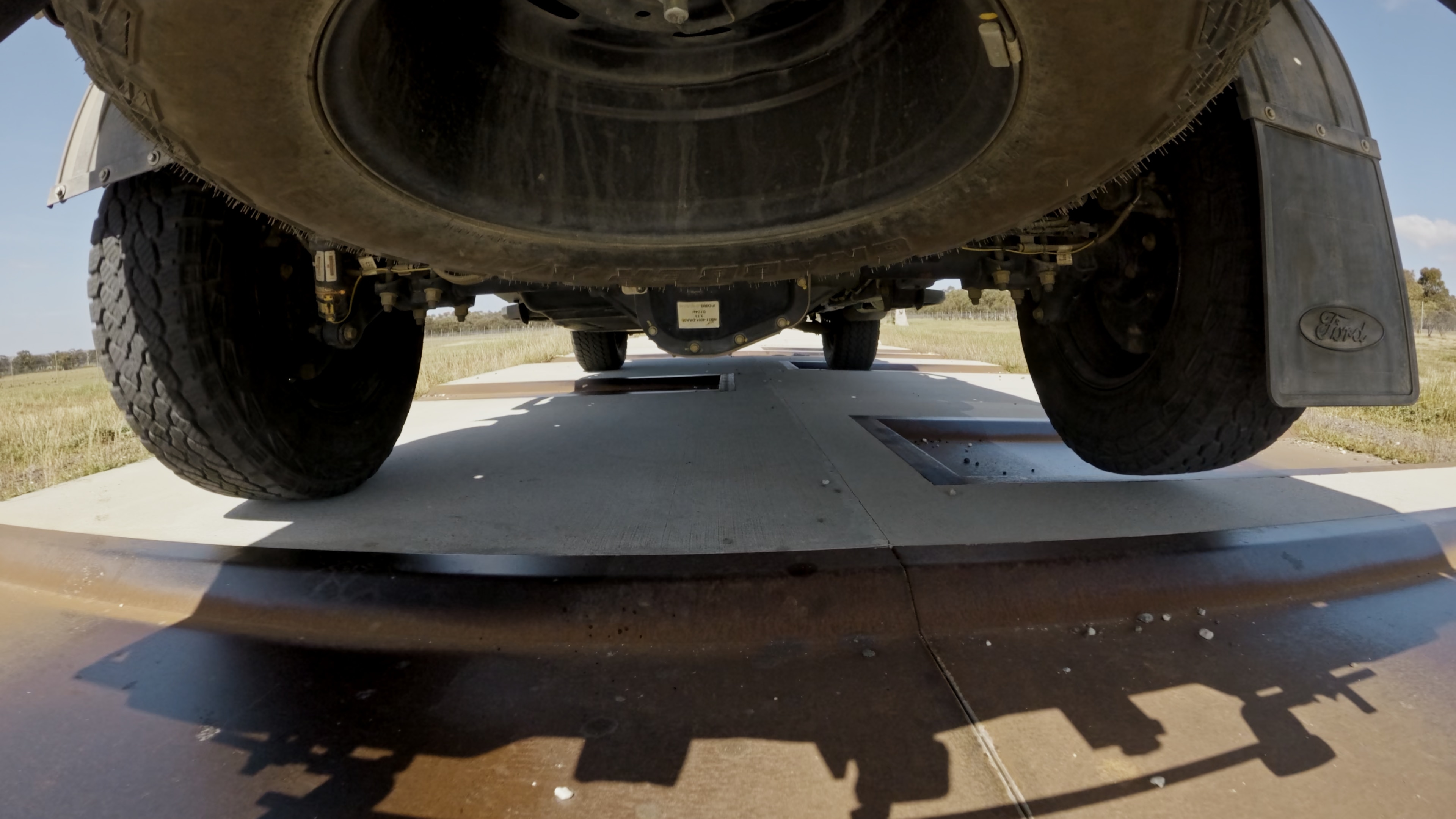 Prototype Ranger Super Duty vehicle and components with optional items shown. Some vehicle specifications, features and finishes shown are subject to change and will vary on production model.