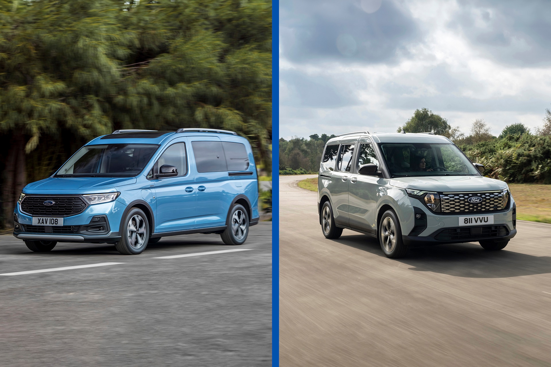 Ford introduceert veelzijdige en ruime E-Tourneo Courier en Tourneo Connect PHEV