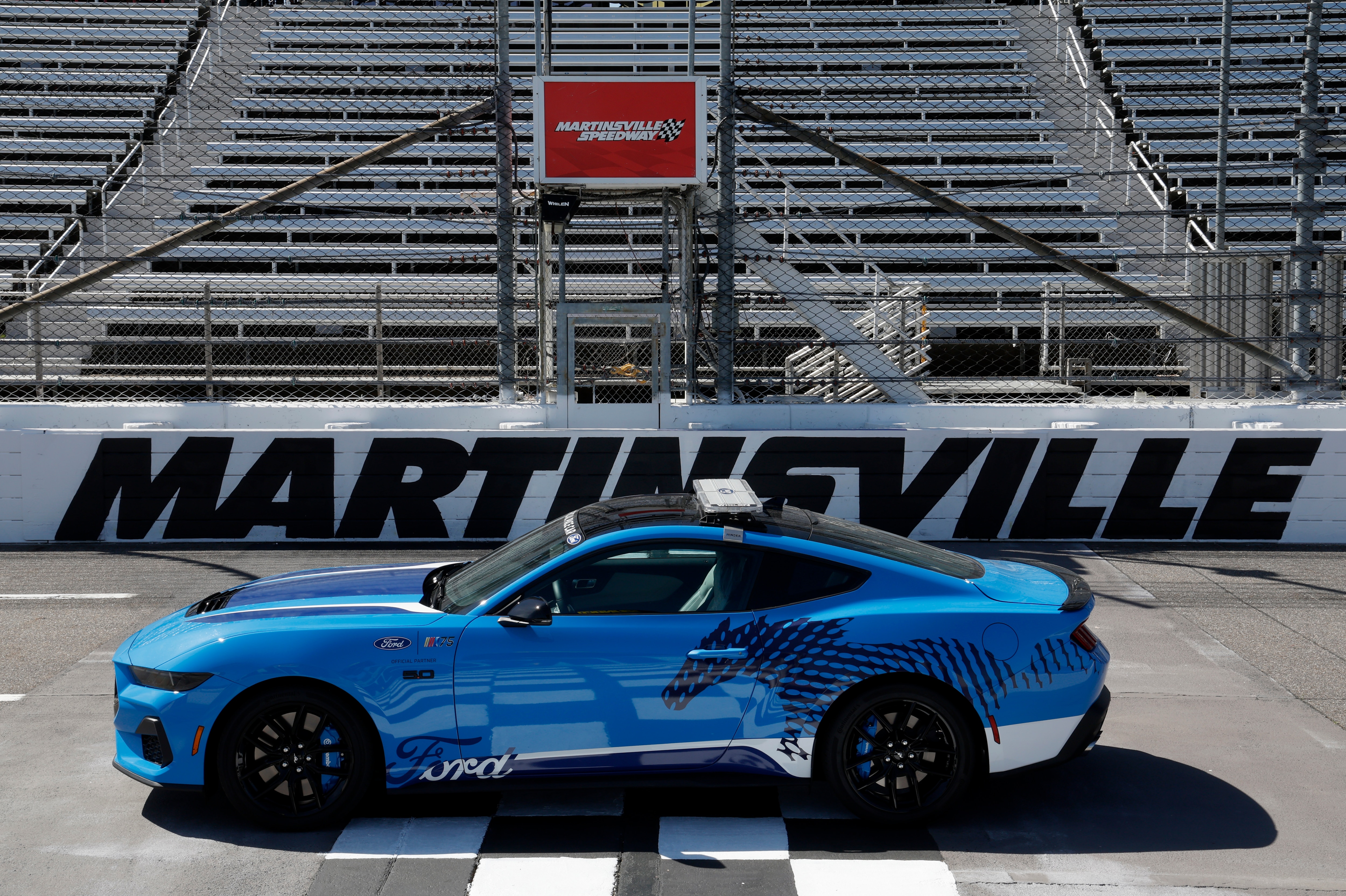 Ford Mustang Pace Car for the NOCO 400 at the Martinsville Speedway