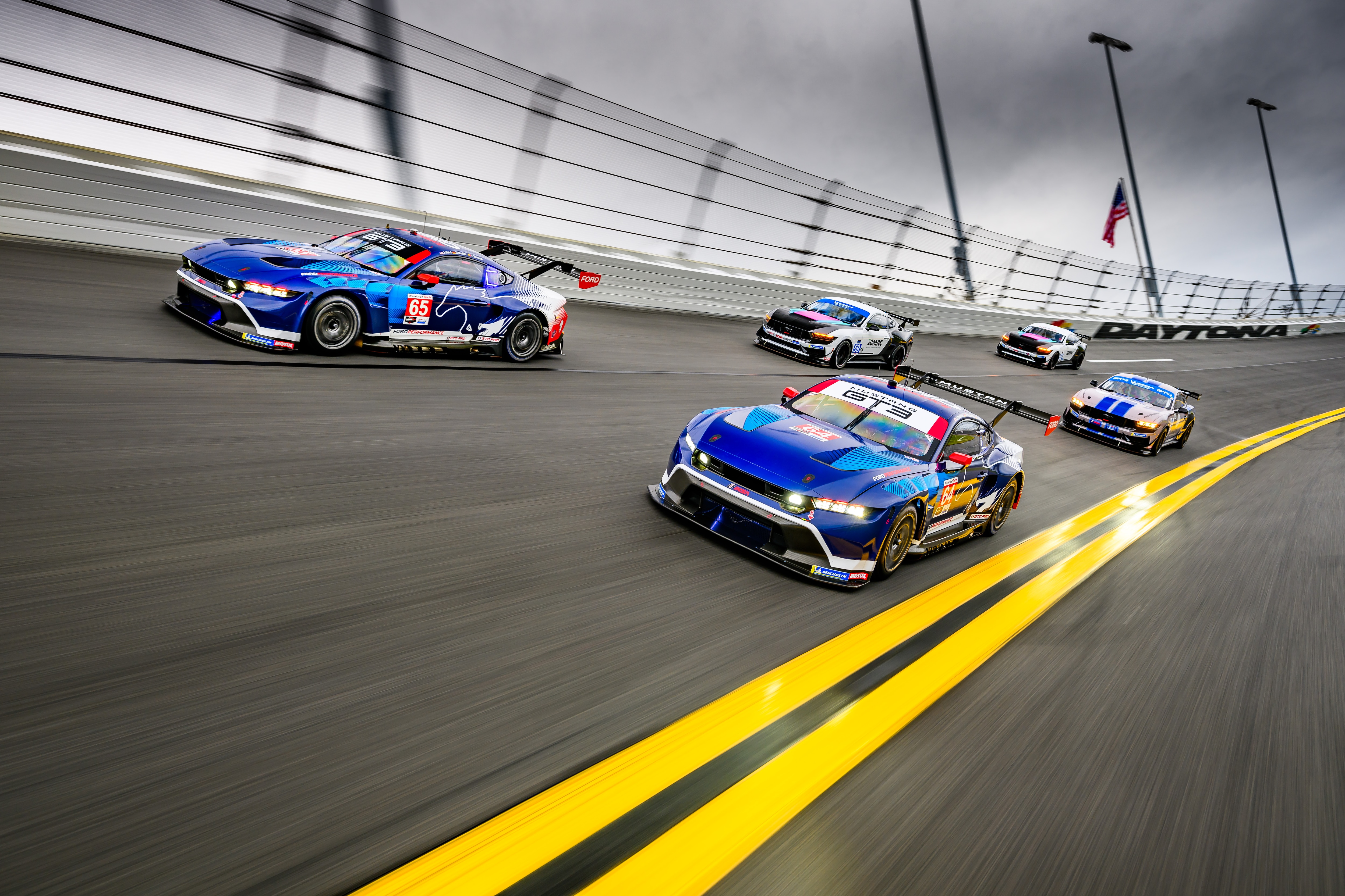 Ford Mustang, the iconic sports car that created the pony car segment, is leading Ford’s return to global sports car racing at the Rolex 24 at Daytona where both the Mustang GT3 and GT4 will compete. 