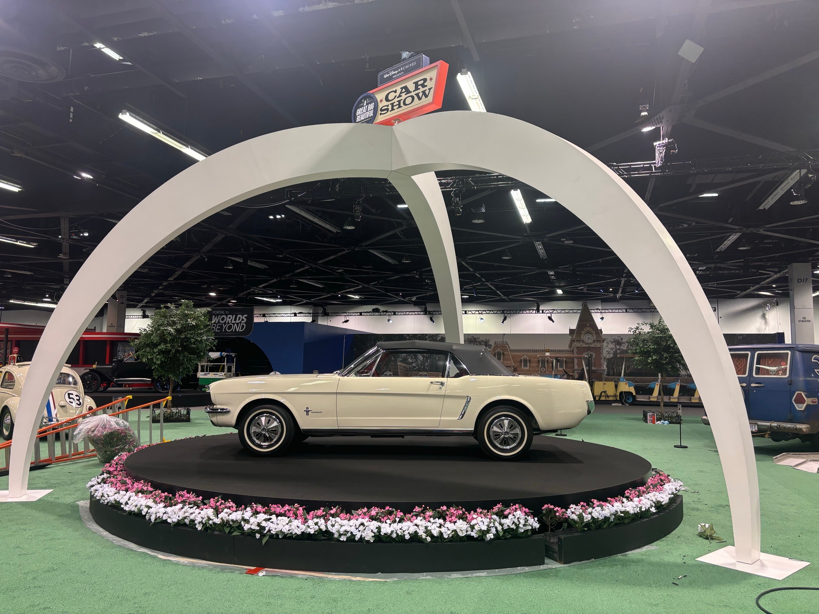 D23 Skyway Mustang display