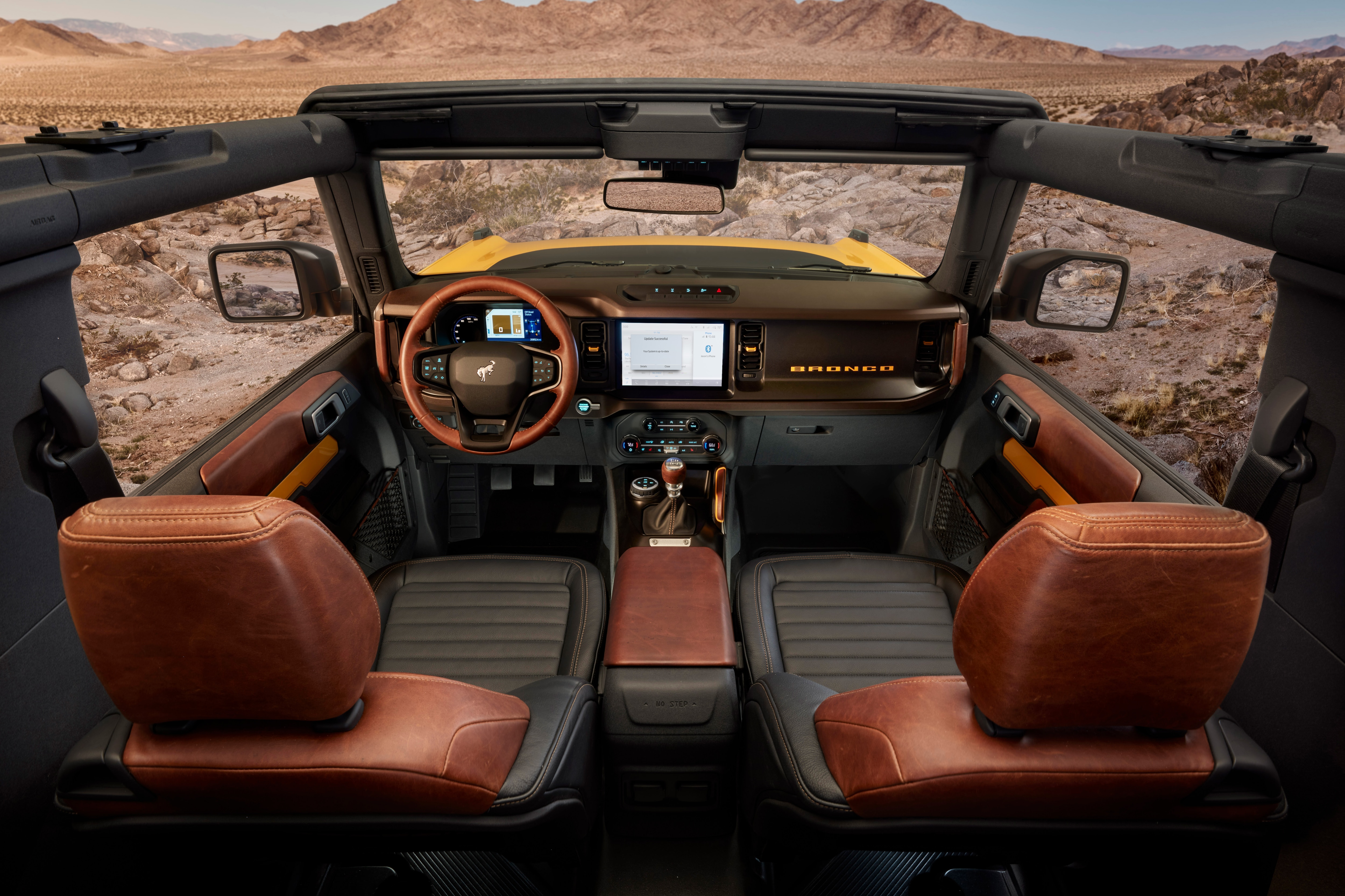 Bronco Interior Software Update