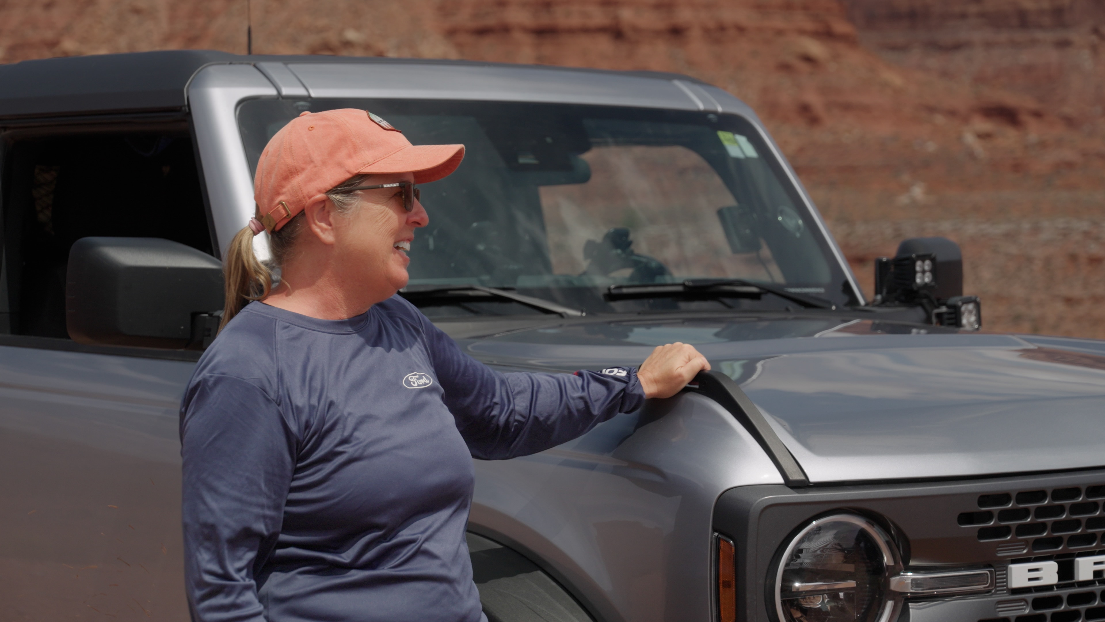 Melissa Clark talks about her love for Bronco at Valley of the Gods.
