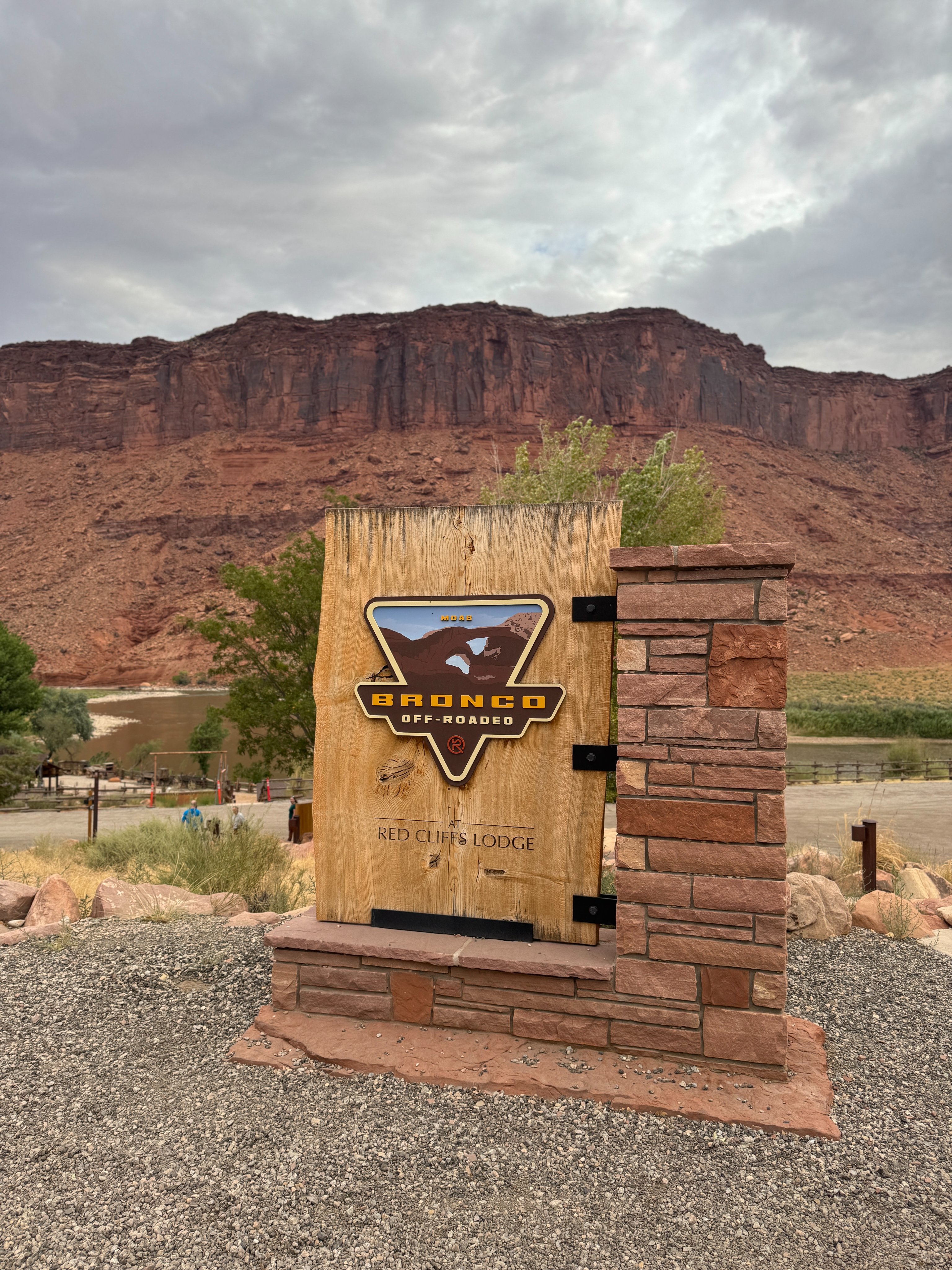 Entrance to Bronco Off-Roadeo Moab.
