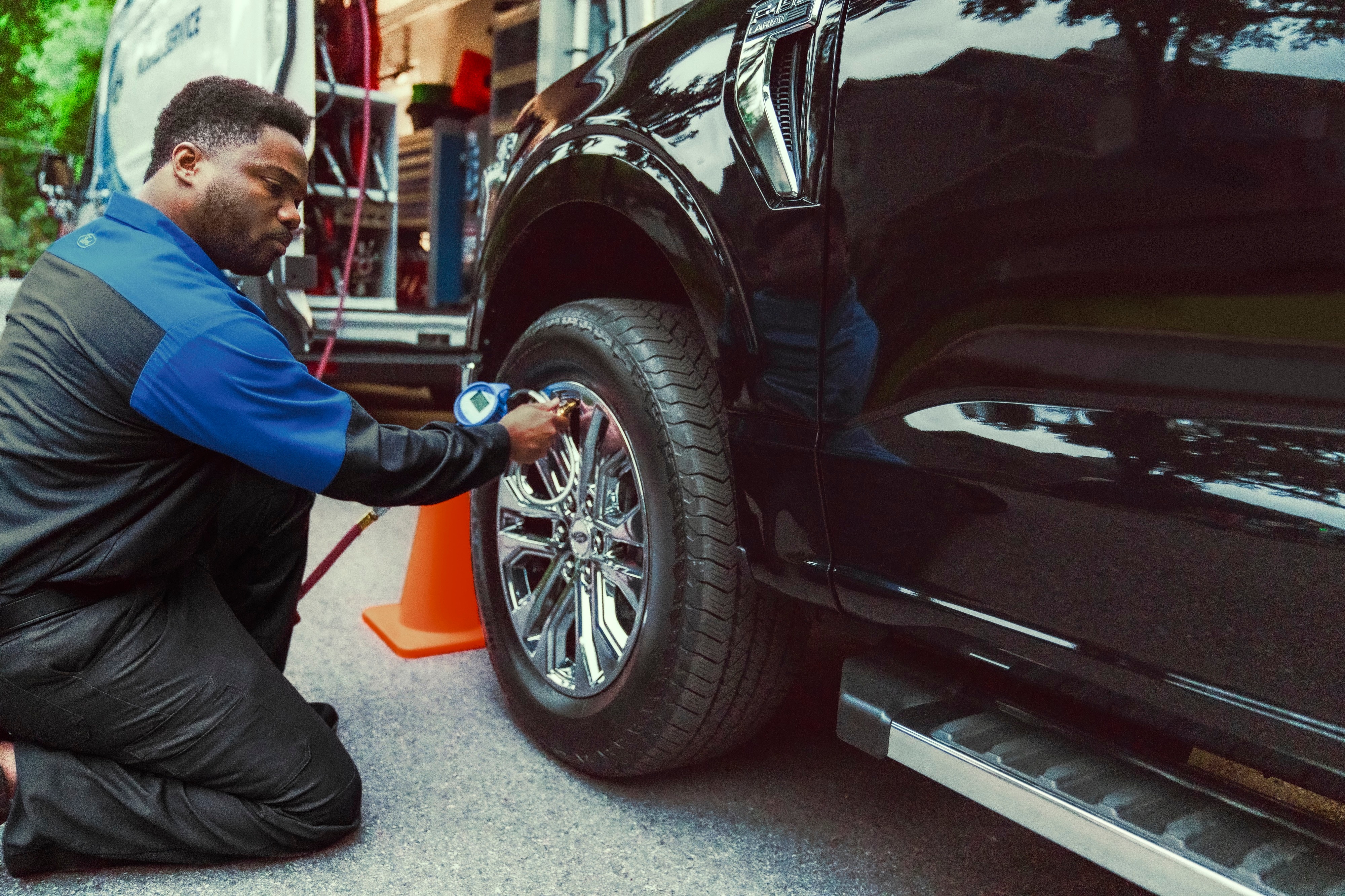 More customers are now choosing Ford remote services options, in which dealership technicians will either come to a home or office for maintenance or pickup a vehicle and return it later after a scheduled repair.