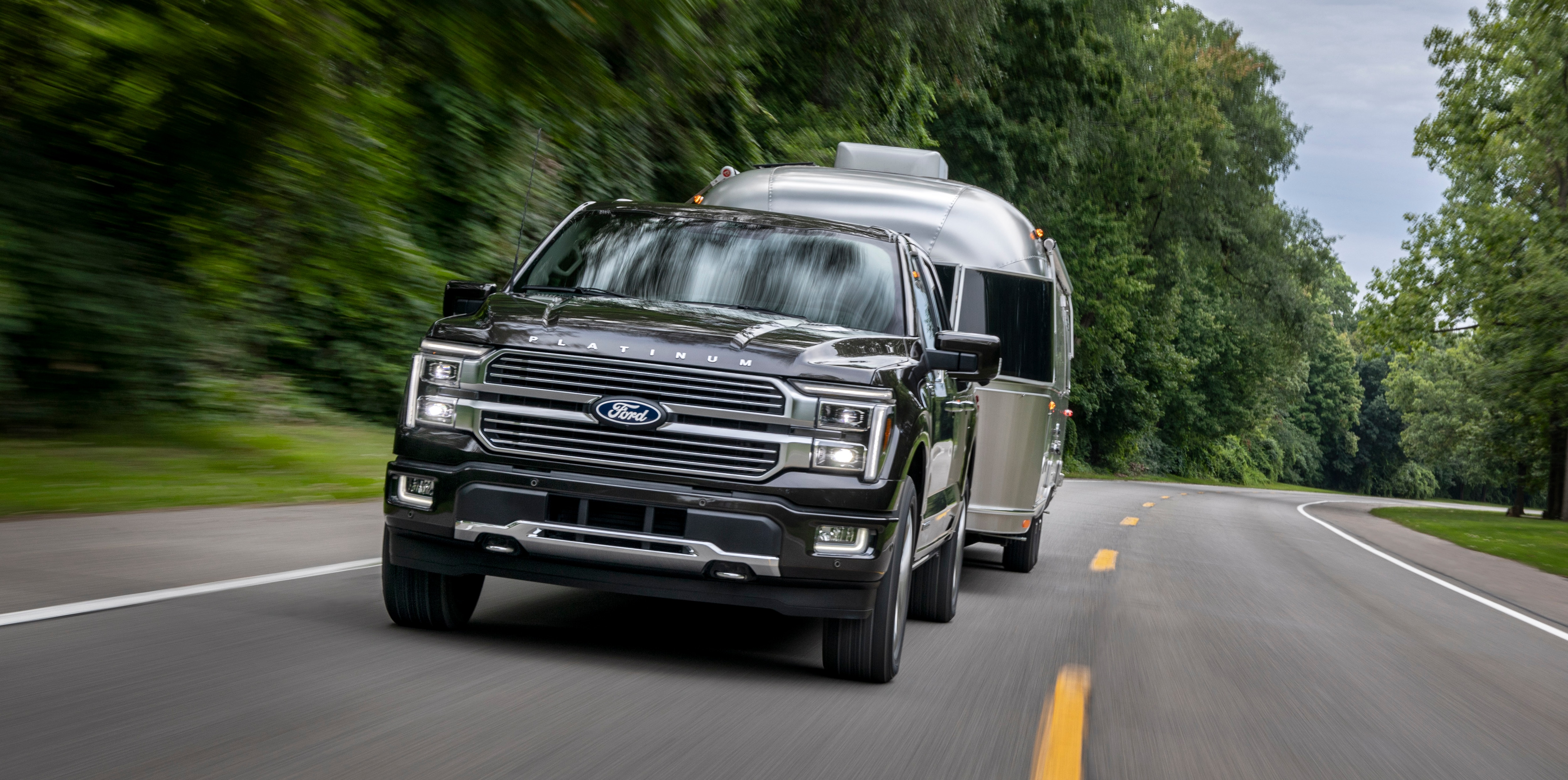 2024 Ford F-150 preproduction model with Ford accessories shown. Available early 2024. Actual production vehicle may vary.  Pro Access Tailgate available Spring 2024. 