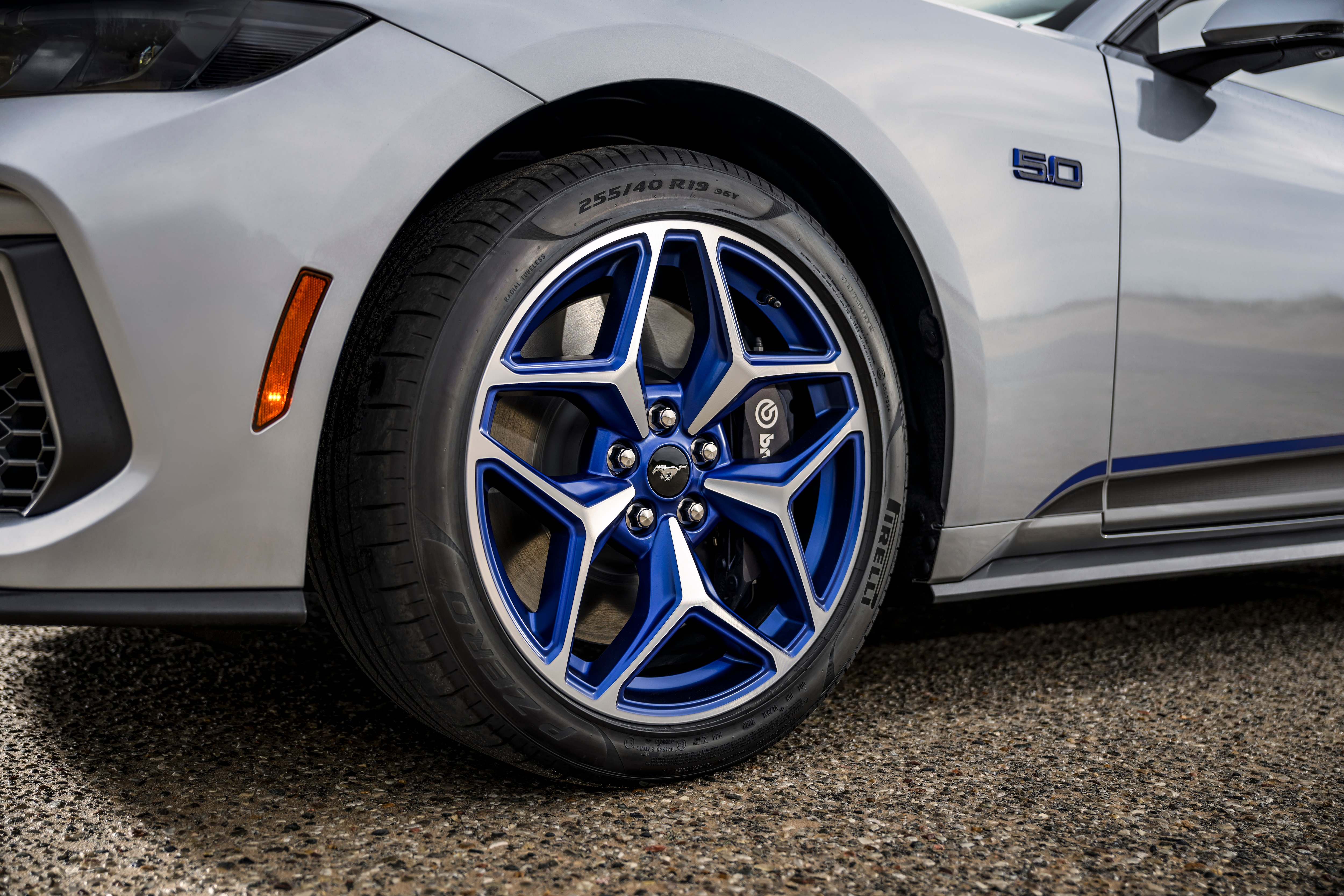 Ford Mustang GT California Special. Preproduction model with optional package shown. Available early 2024.