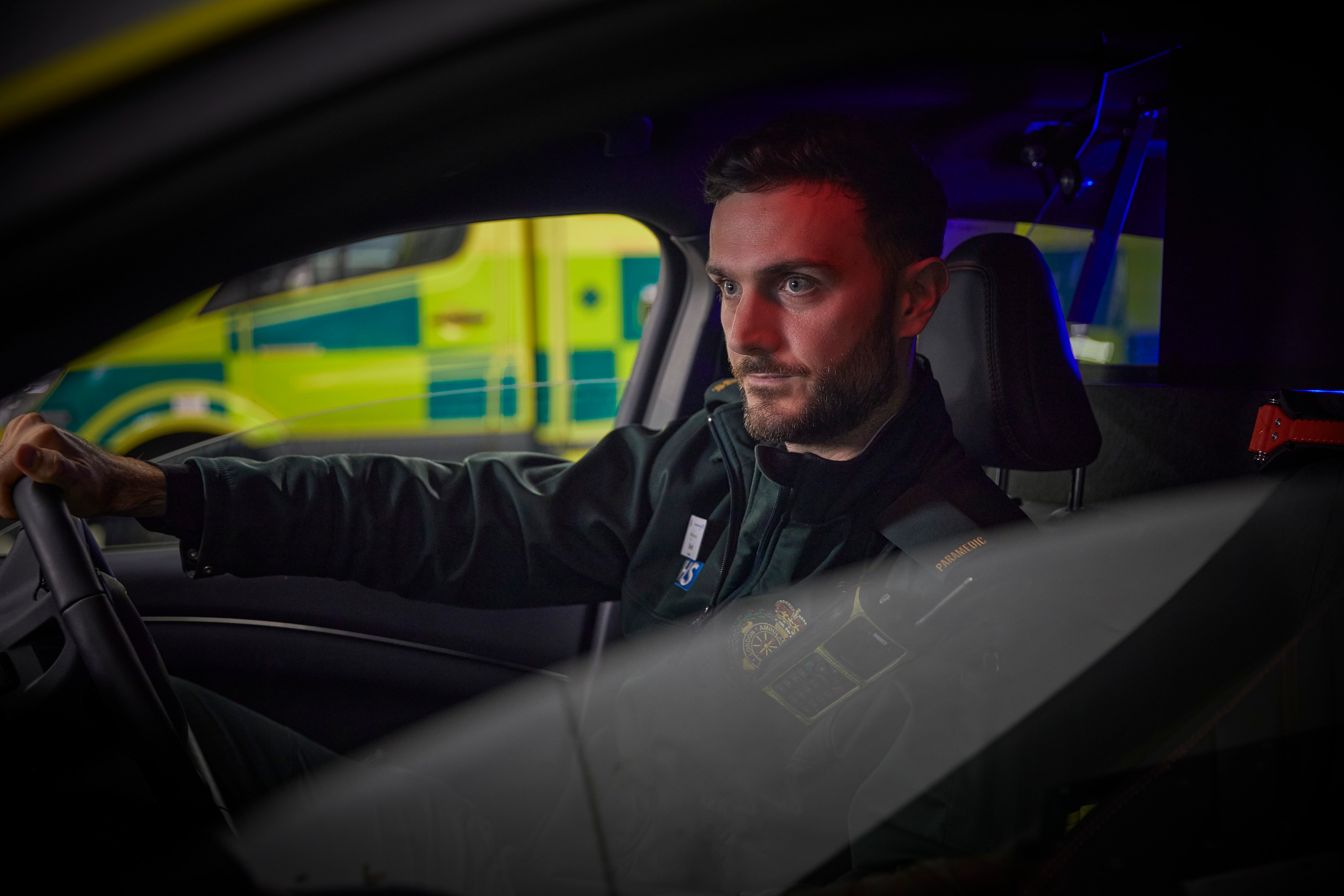 To get to incidents as quickly as possible 42 Fast Response Unit vehicles are used by paramedics at London Ambulance Service, all of which are specially adapted Ford Mustang Mach-E electric vehicle.