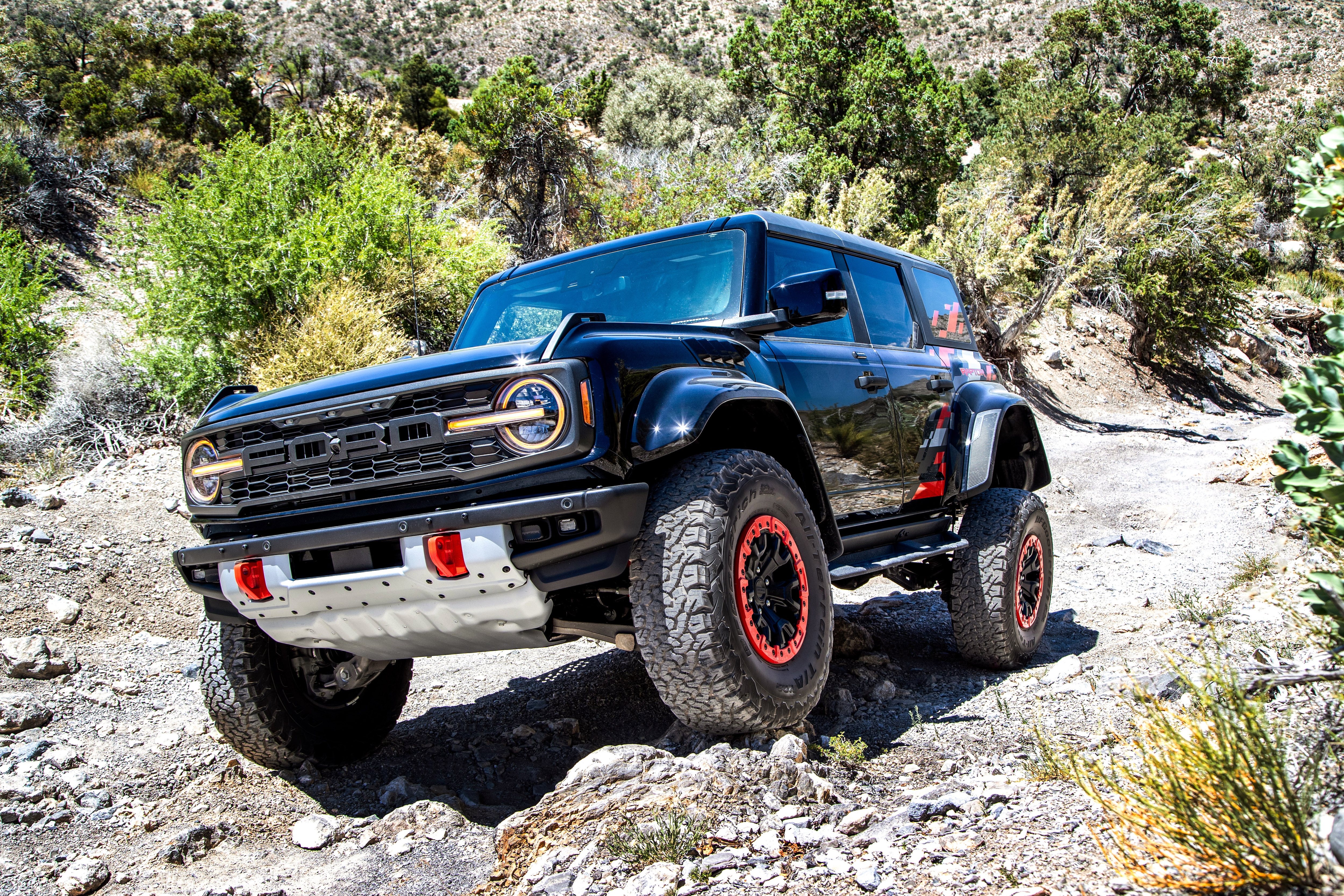 New Bronco Raptor Code Orange package adds new color option throughout the interior and exterior, giving consumers another way to make Bronco their own.