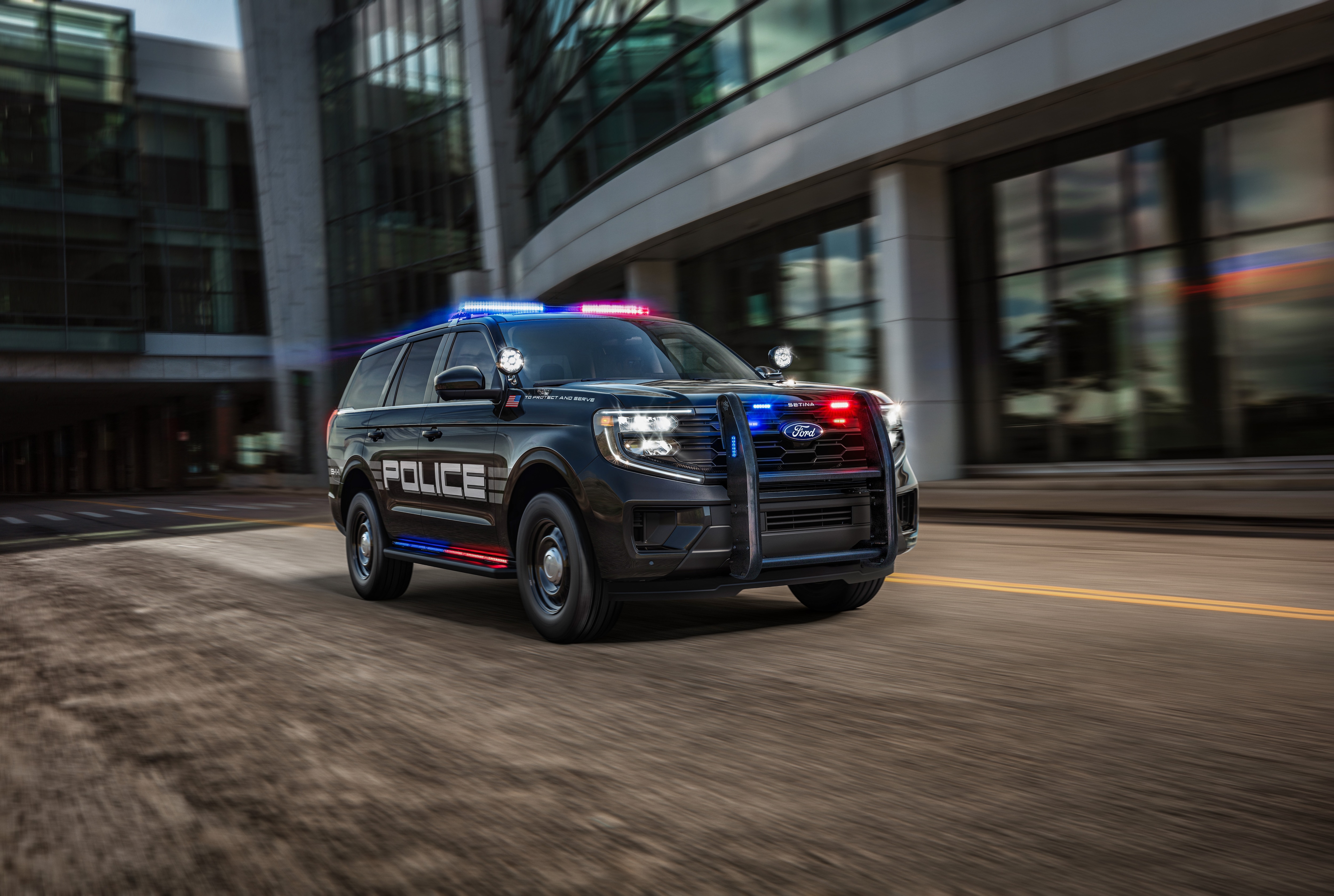 The 2025 Ford Expedition SSV is designed to support law enforcement, fire departments, and other government agencies.