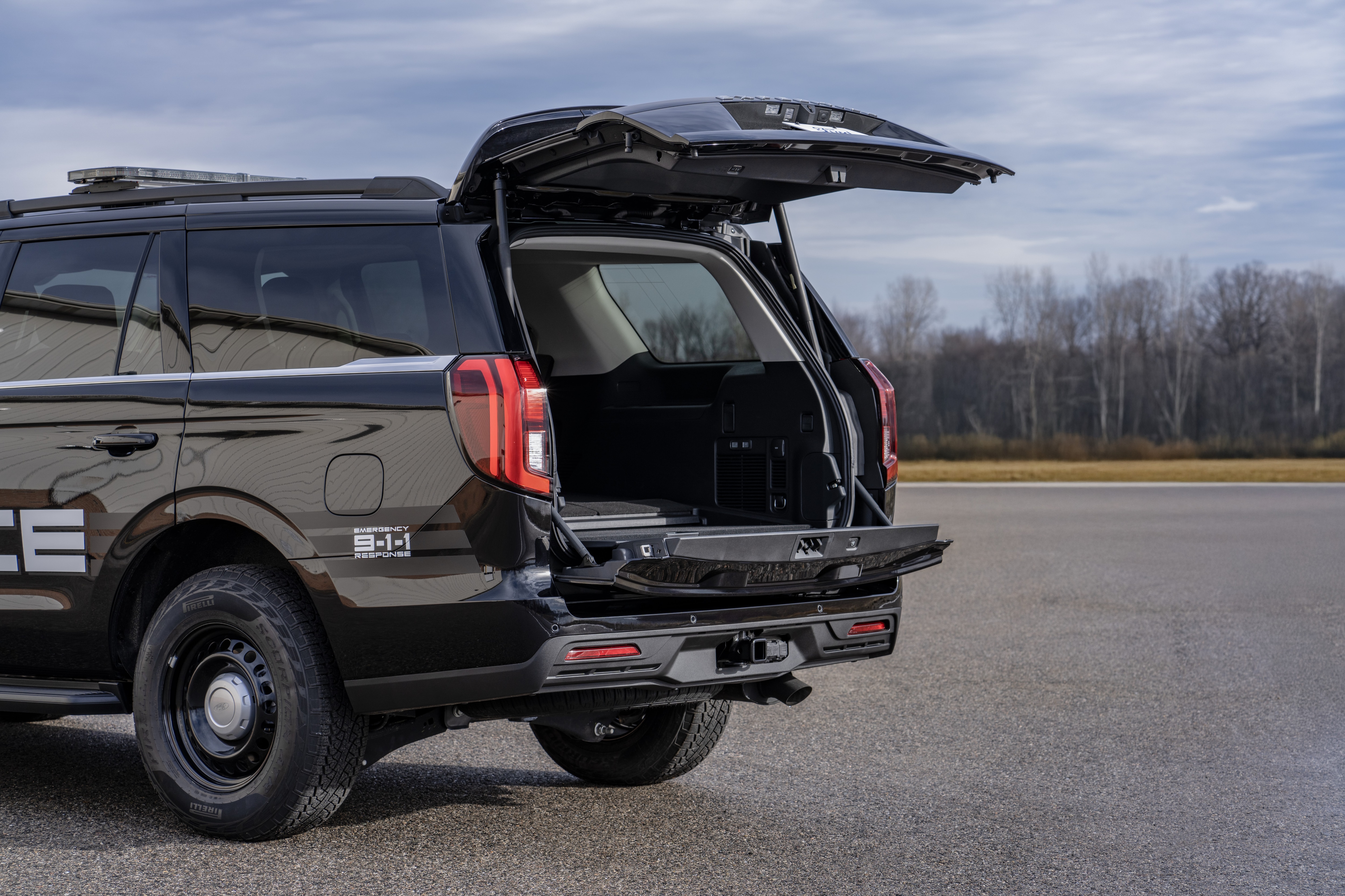 The 2025 Ford Expedition SSV is designed to support law enforcement, fire departments, and other government agencies.