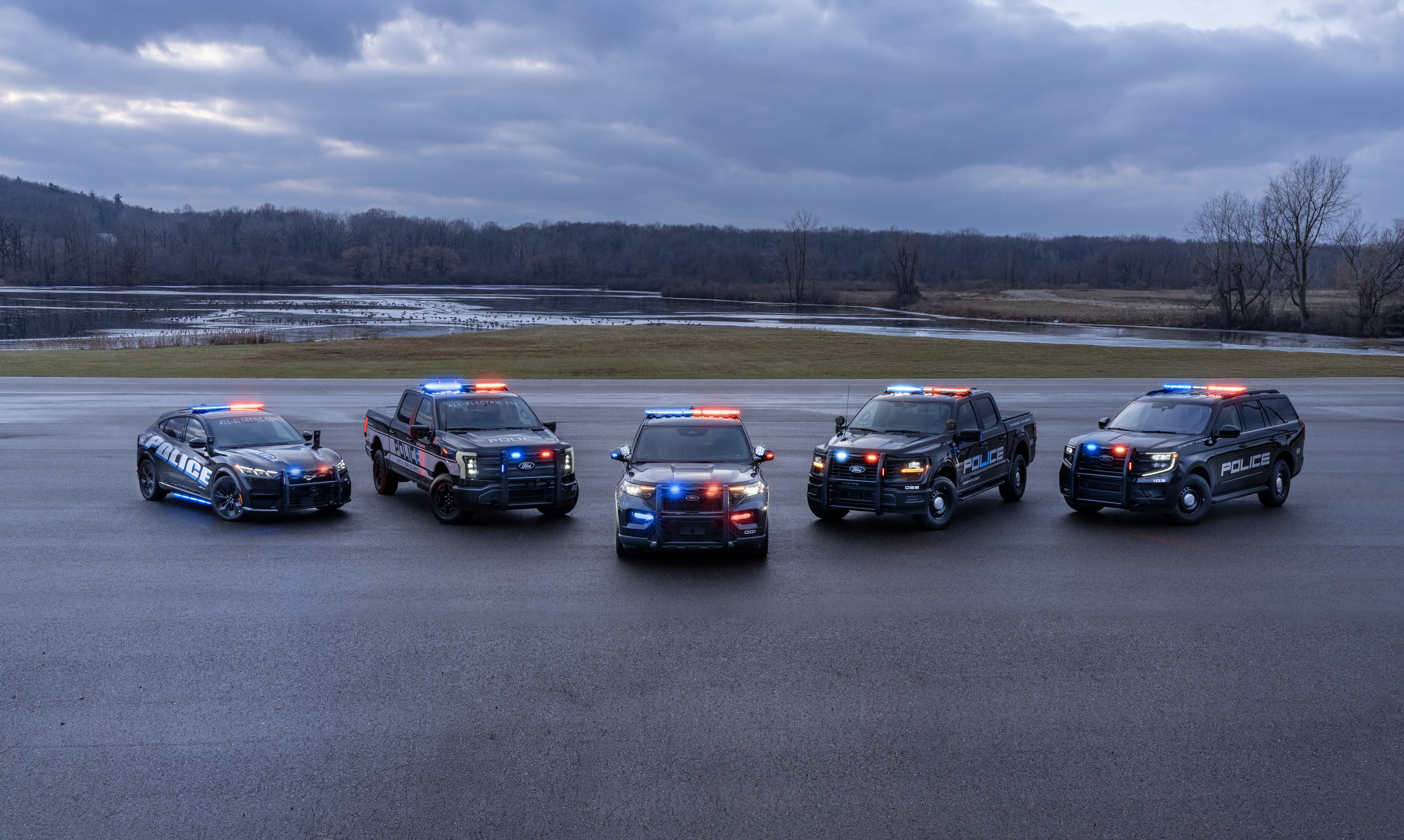 2025 Ford police vehicles