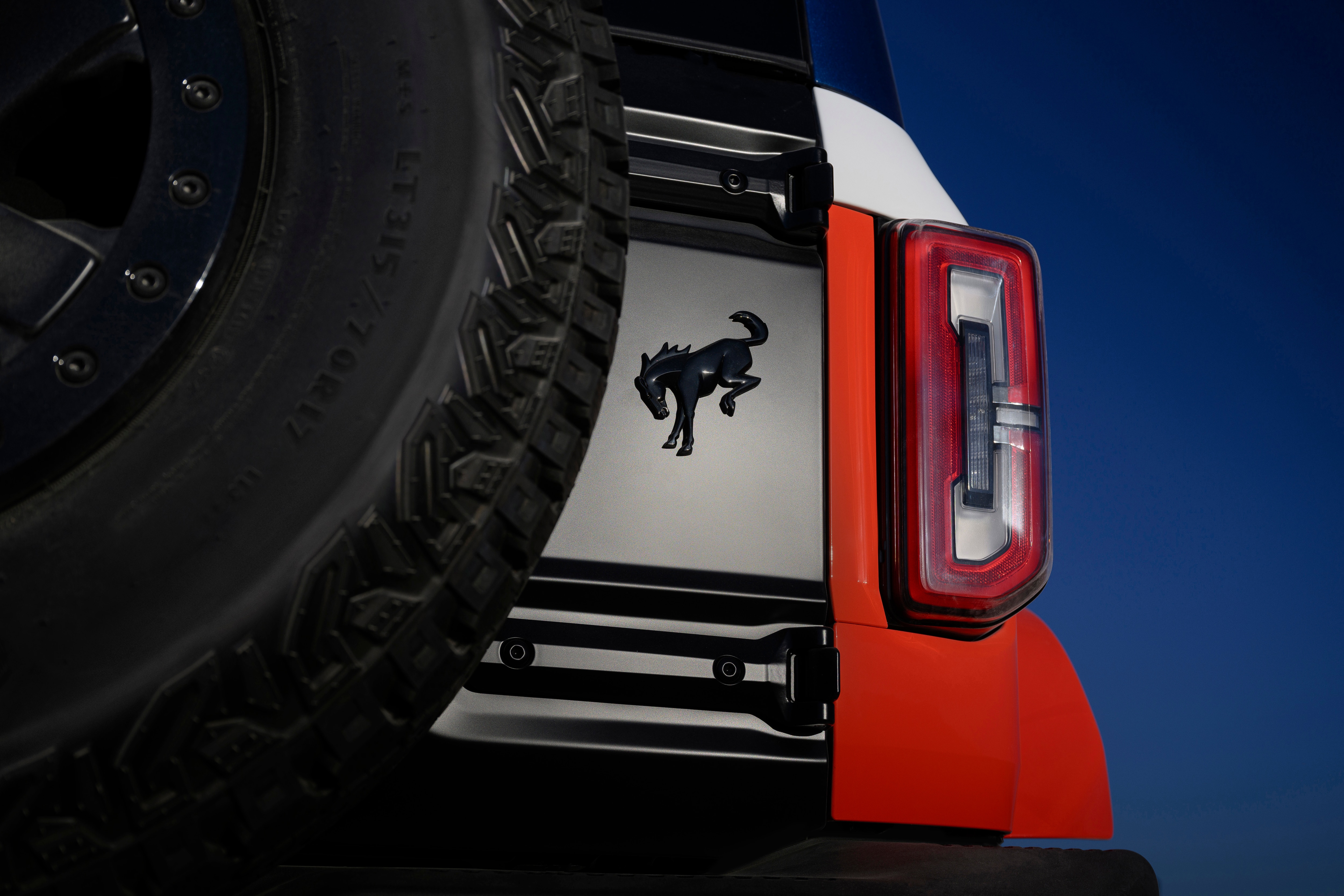 2025 Bronco Stroppe Special Edition preproduction model shown. Available January 2025. Actual production vehicle may vary. 


