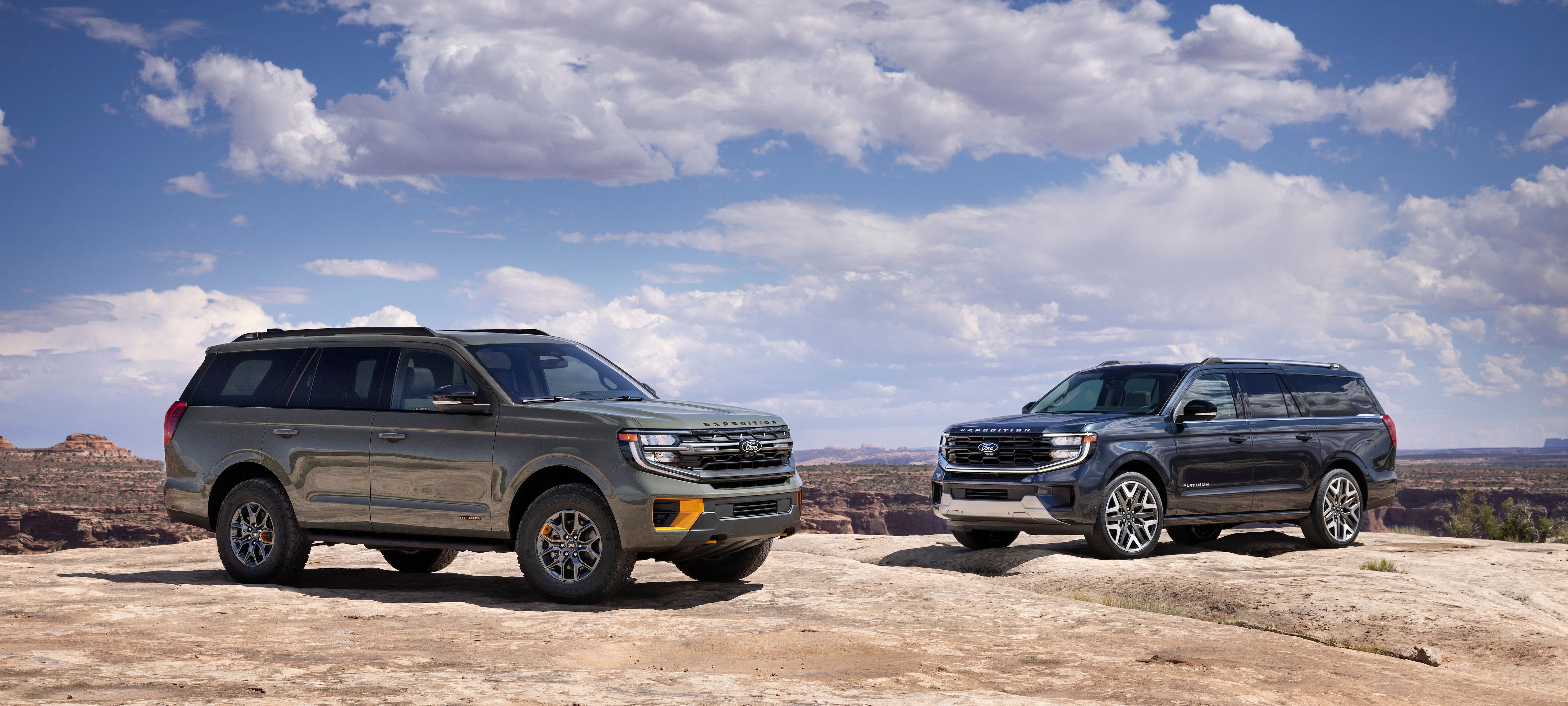 Always properly secure cargo. Available Ford and aftermarket accessories shown.
