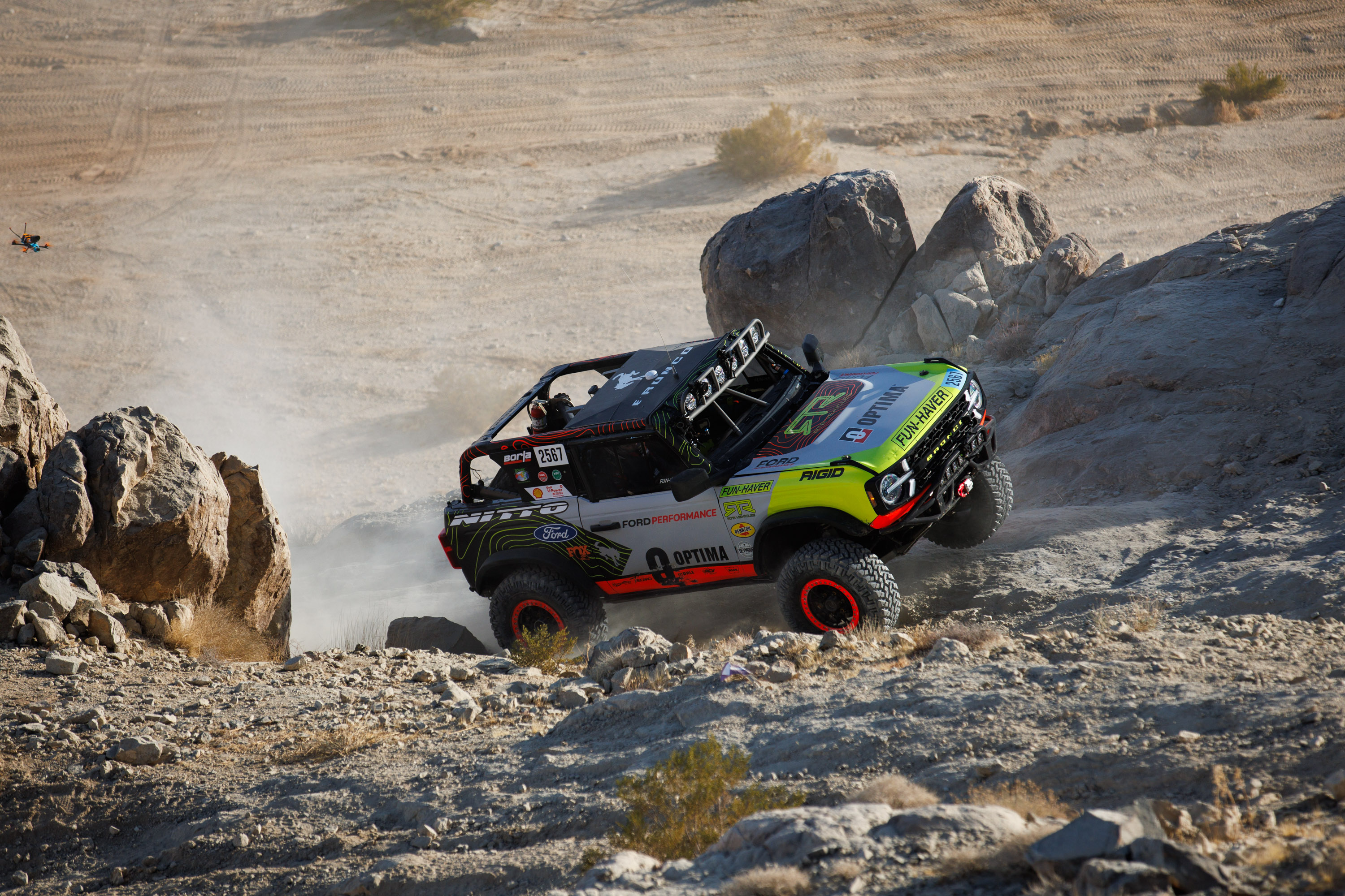 All-Bronco Podium for Third Time at King of the Hammers Every Man Challenge
