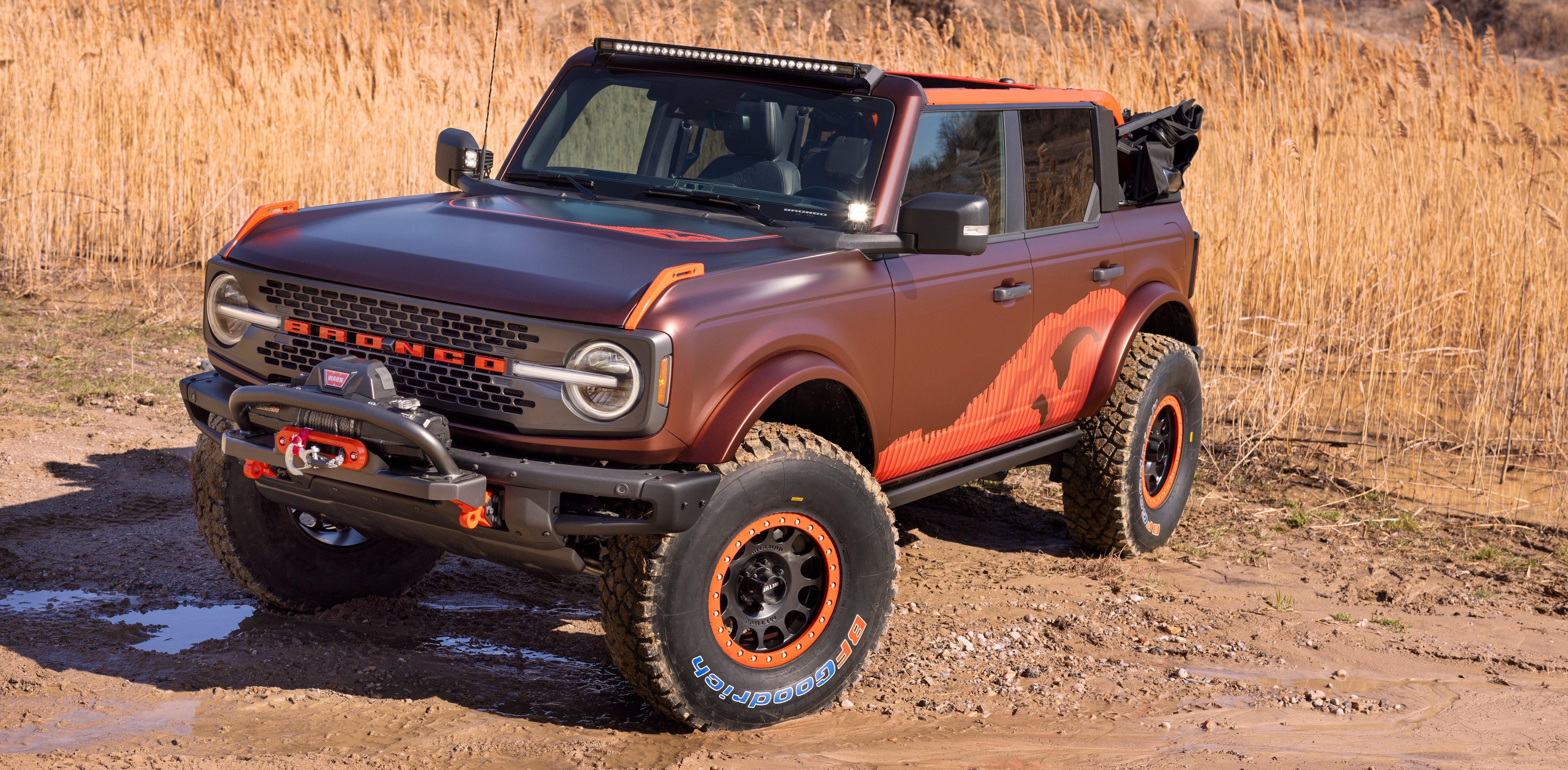 The Bronco Off-Roadeo™: Arches Edition was named for the red rock arches found in the Moab area and at nearby Arches National Park.