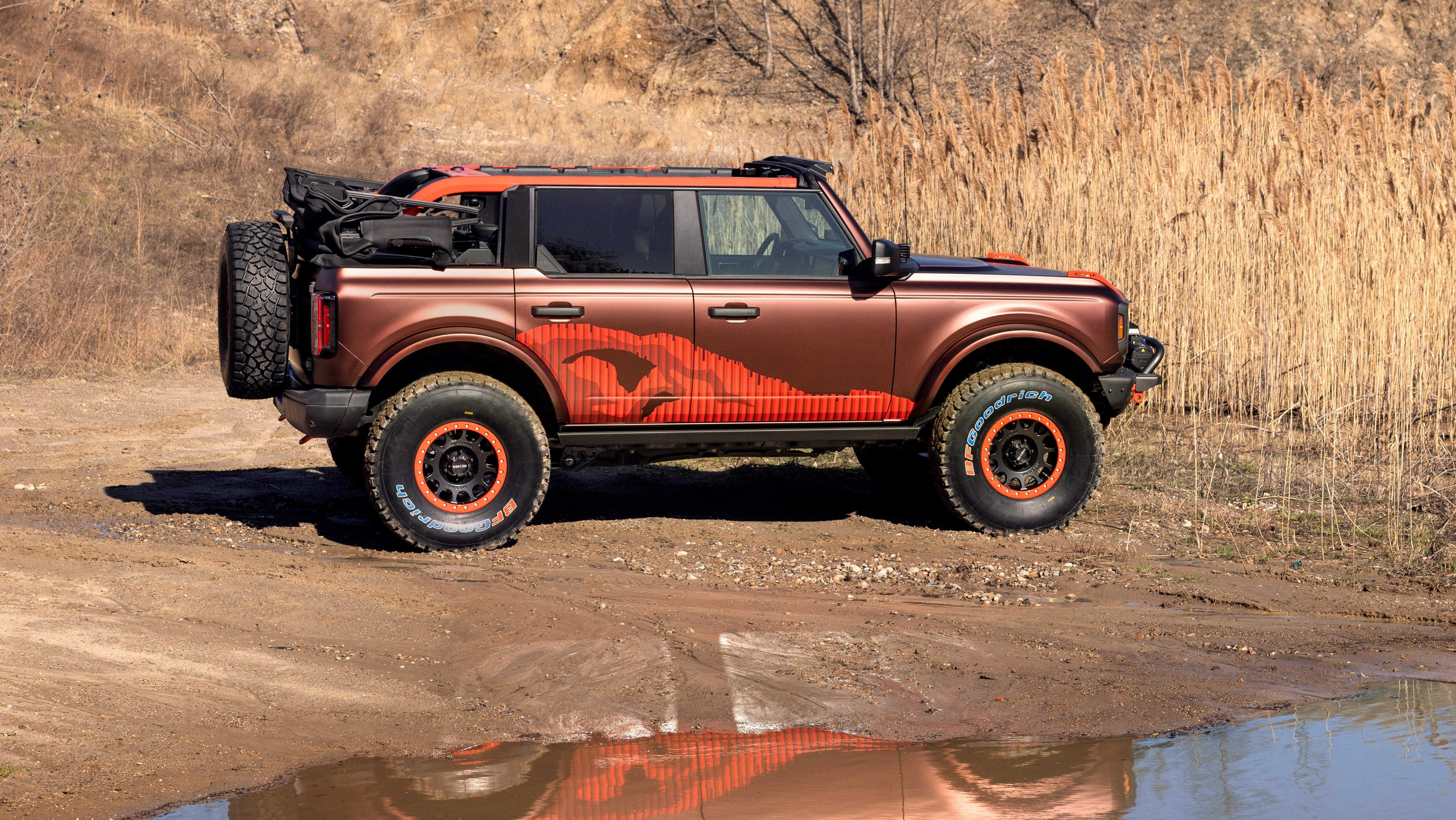 The Bronco Off-Roadeo™: Arches Edition was named for the red rock arches found in the Moab area and at nearby Arches National Park.