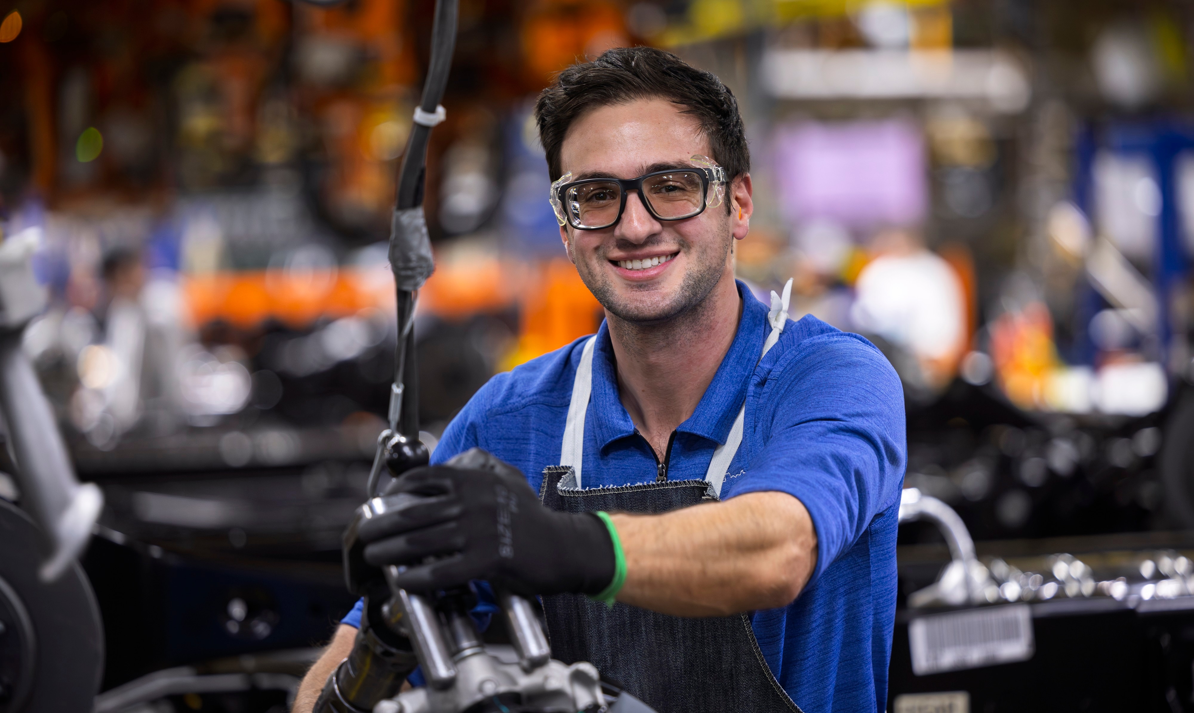 Fayad Fayad traded product development research in Michigan for an opportunity to work with his hands at Kentucky Truck Plant. Outside of work, he enjoys fishing, traveling and exploring new cities.