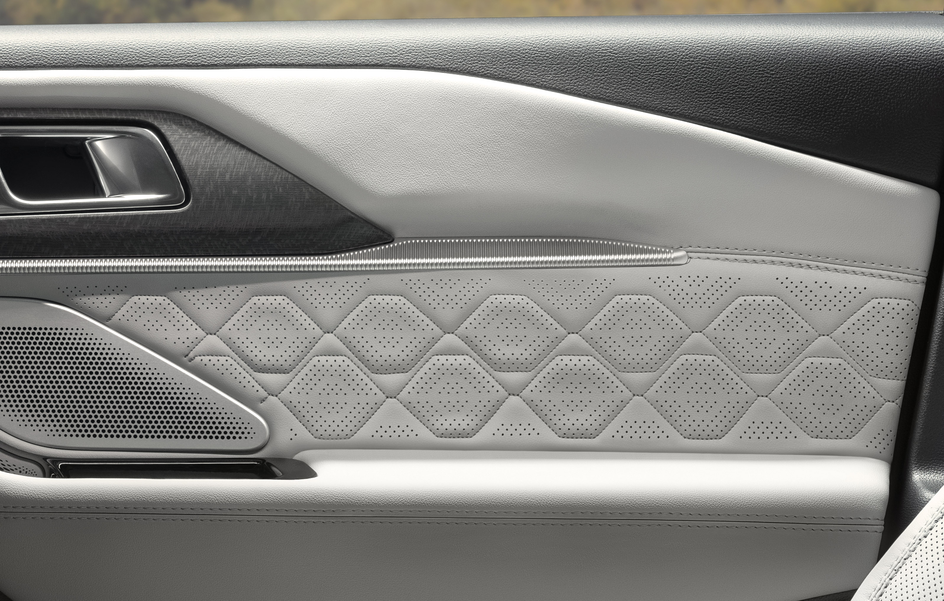Platinum preproduction model shown. Available spring 2024.