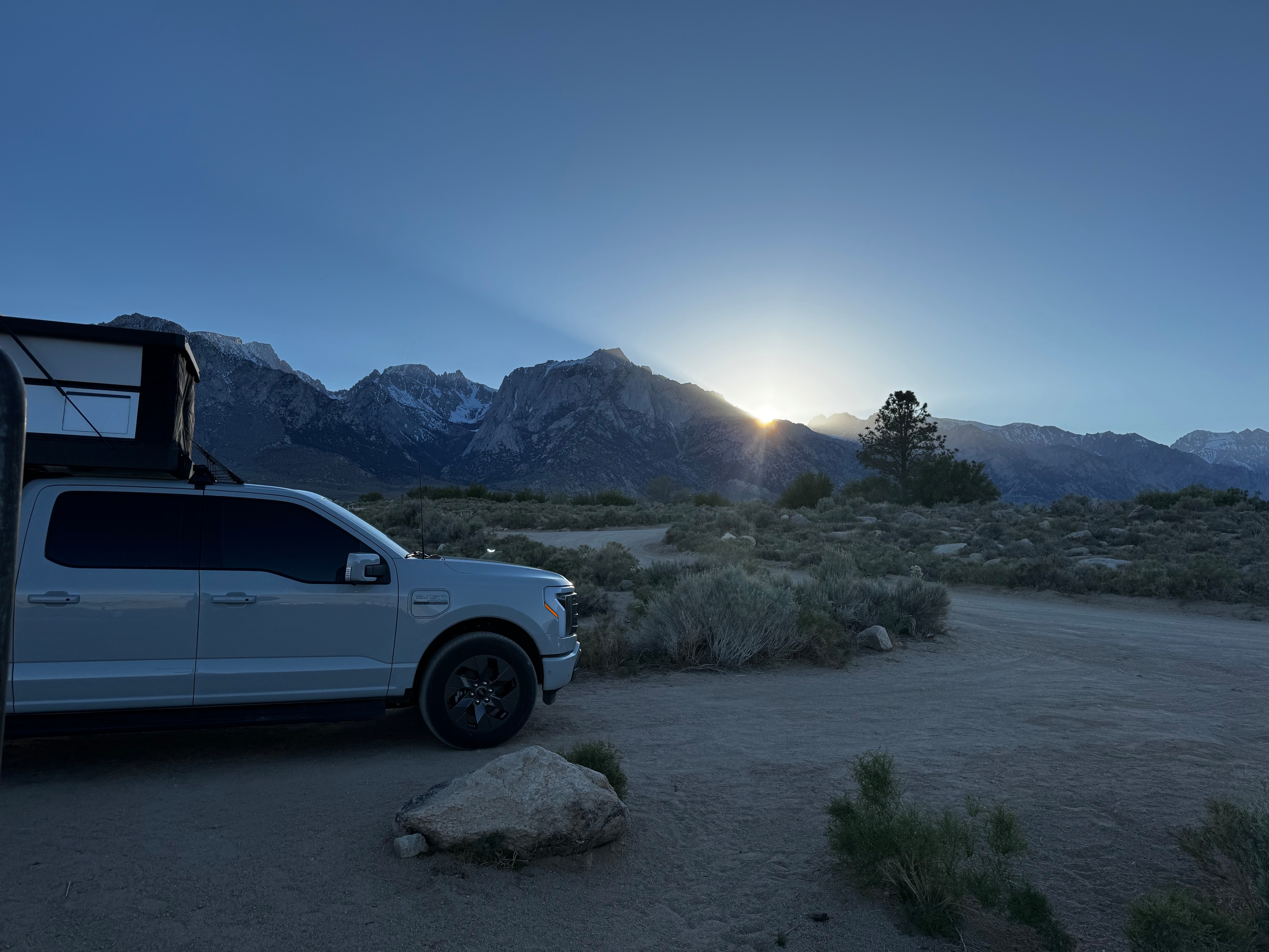 Ali R.'s F-150 Lightning truck.