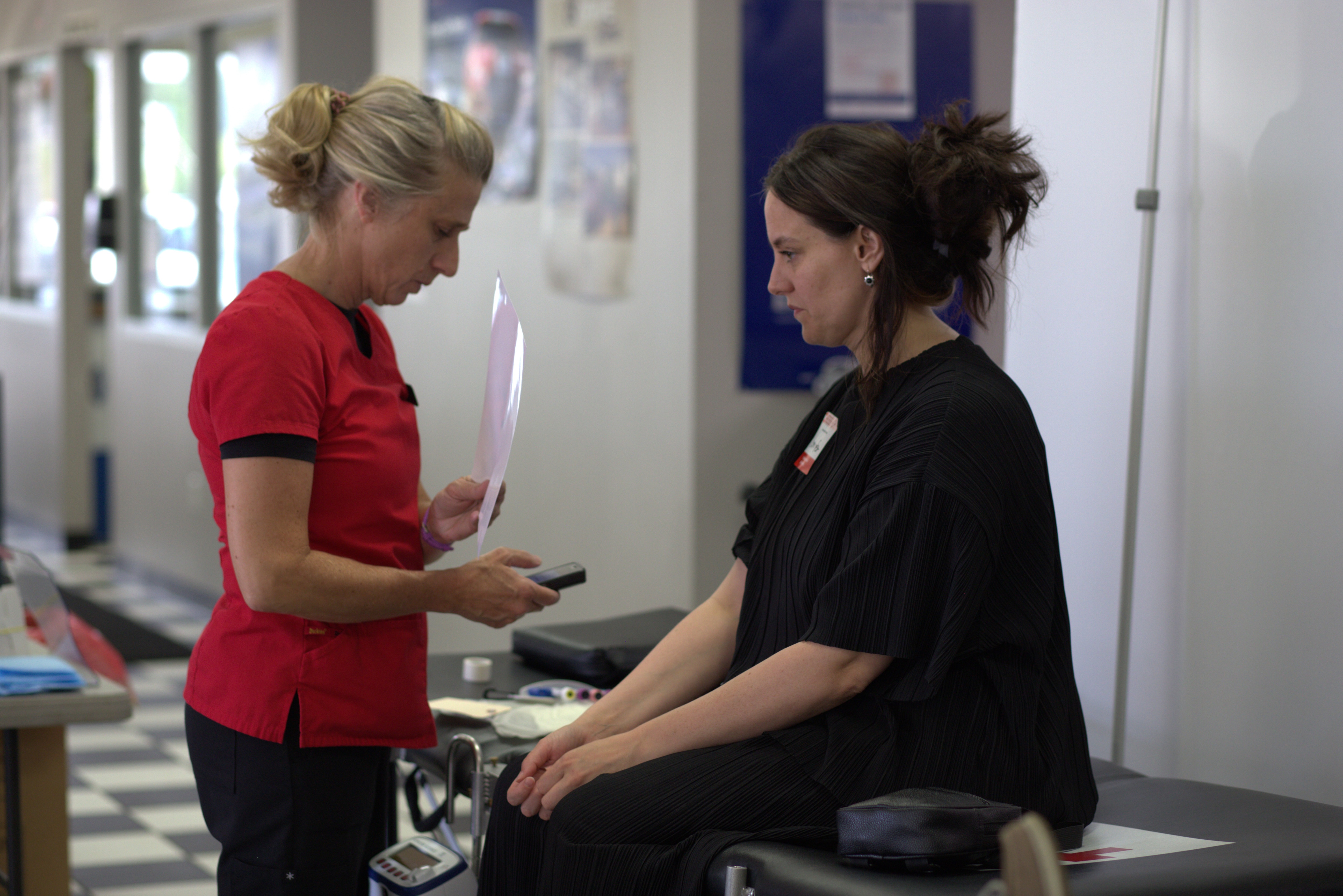 Thirteen Greater Michigan Ford dealerships partnered with the American Red Cross to host life-saving “Roll Up and Give” blood drives as part of Ford Building Together.