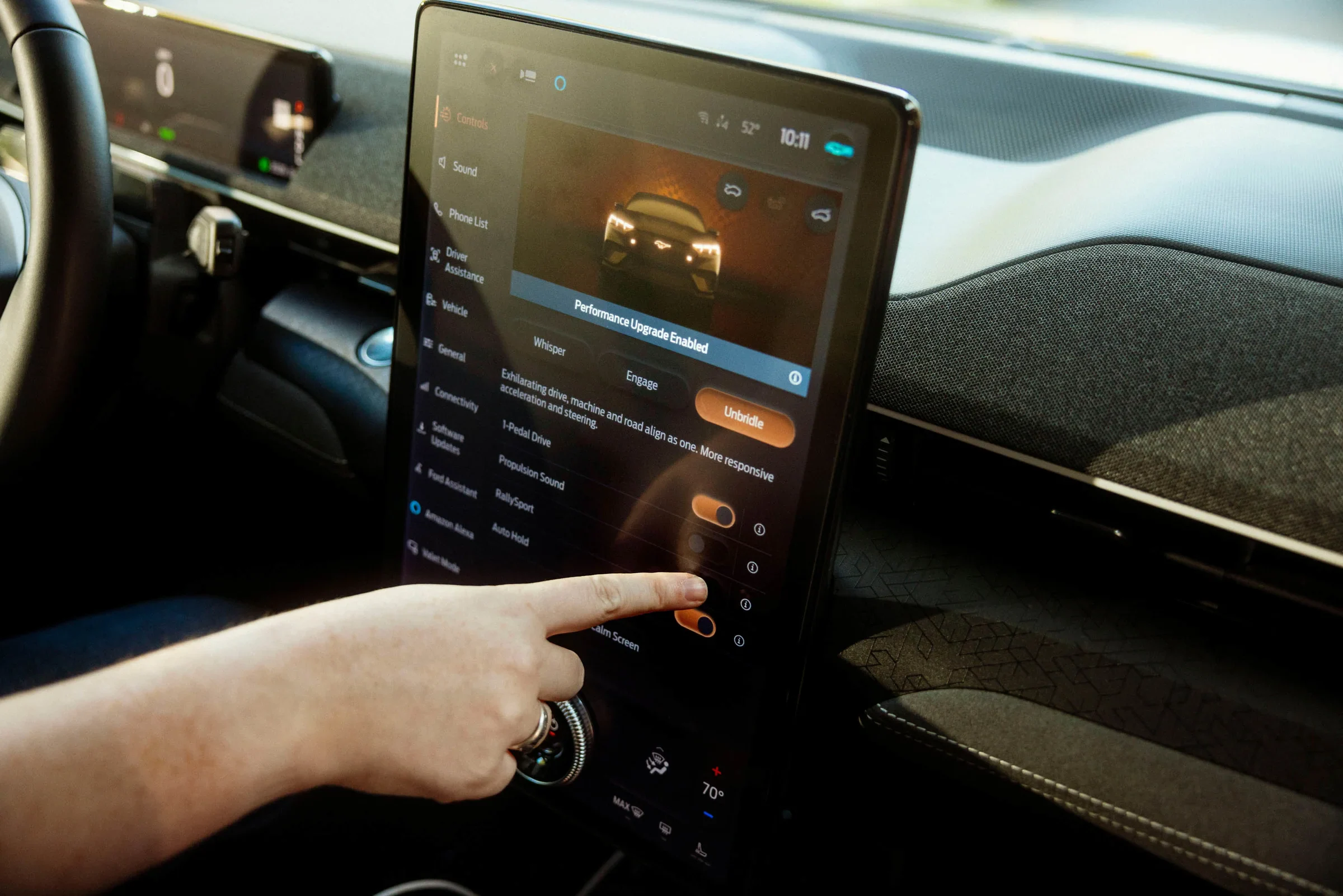 Ford Electric Interior Technology