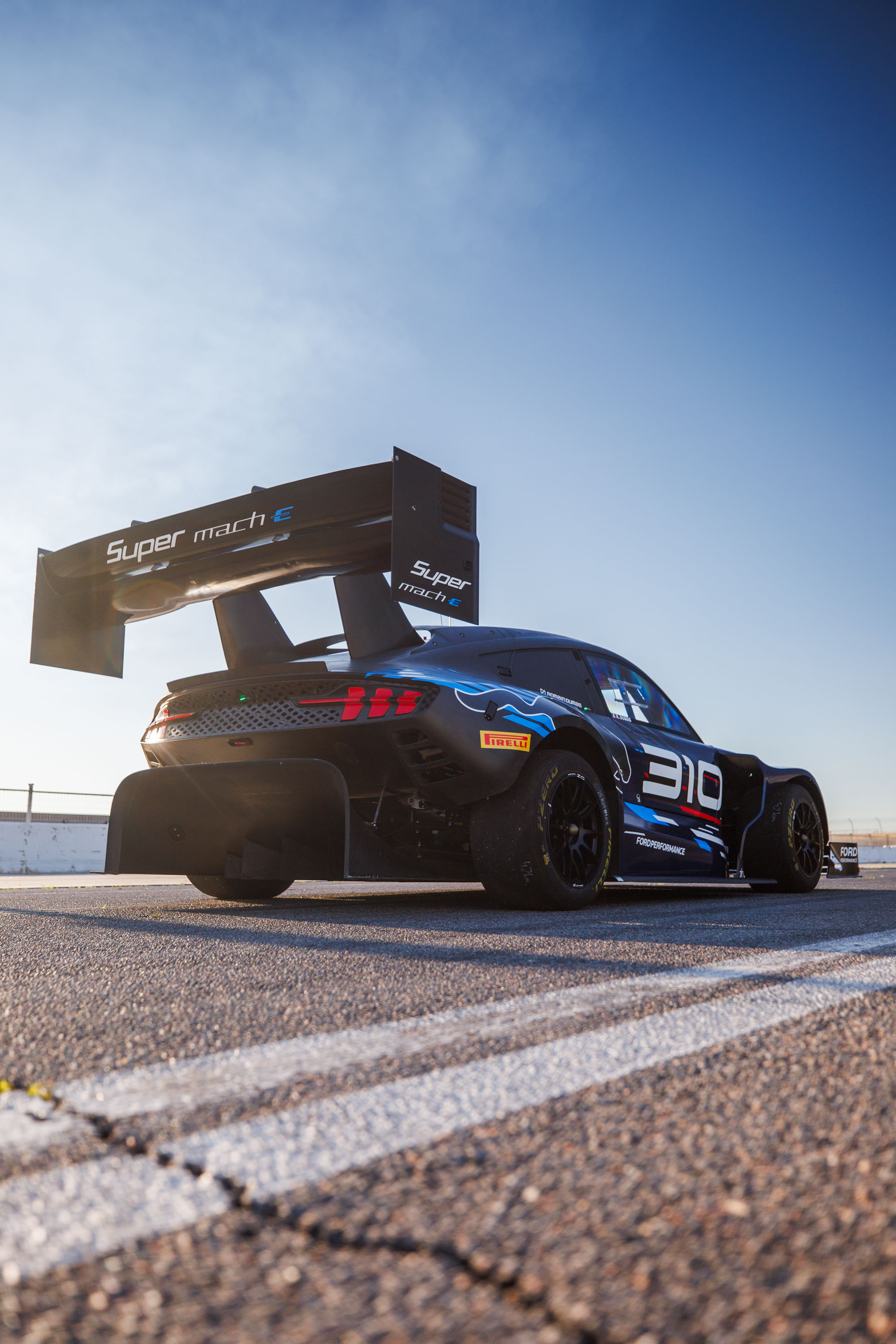 Ford Performance Super Mustang Mach-E Electric Demonstrator.