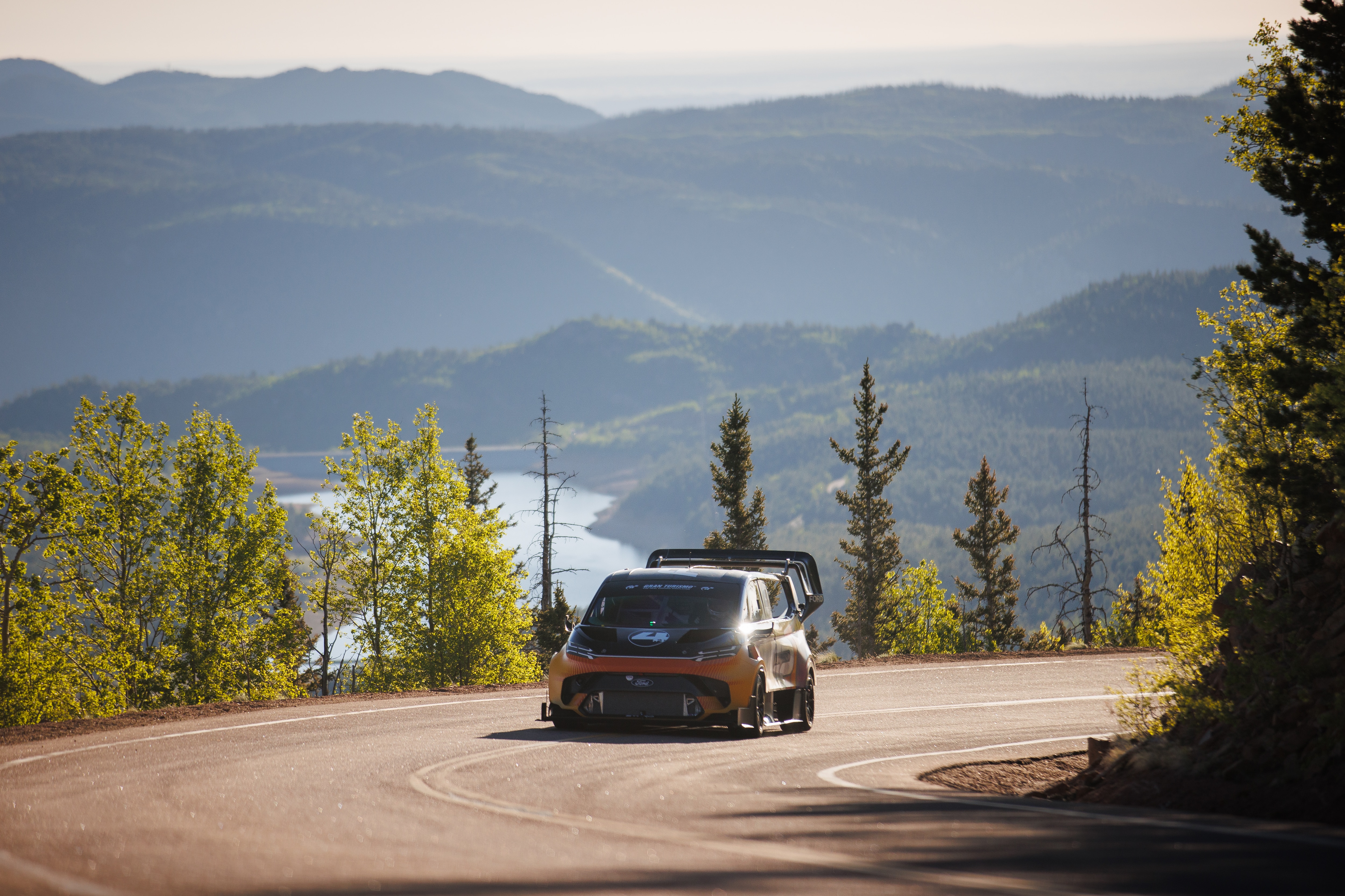 Transit SuperVan 4.2 at Pikes Peak in 2023.