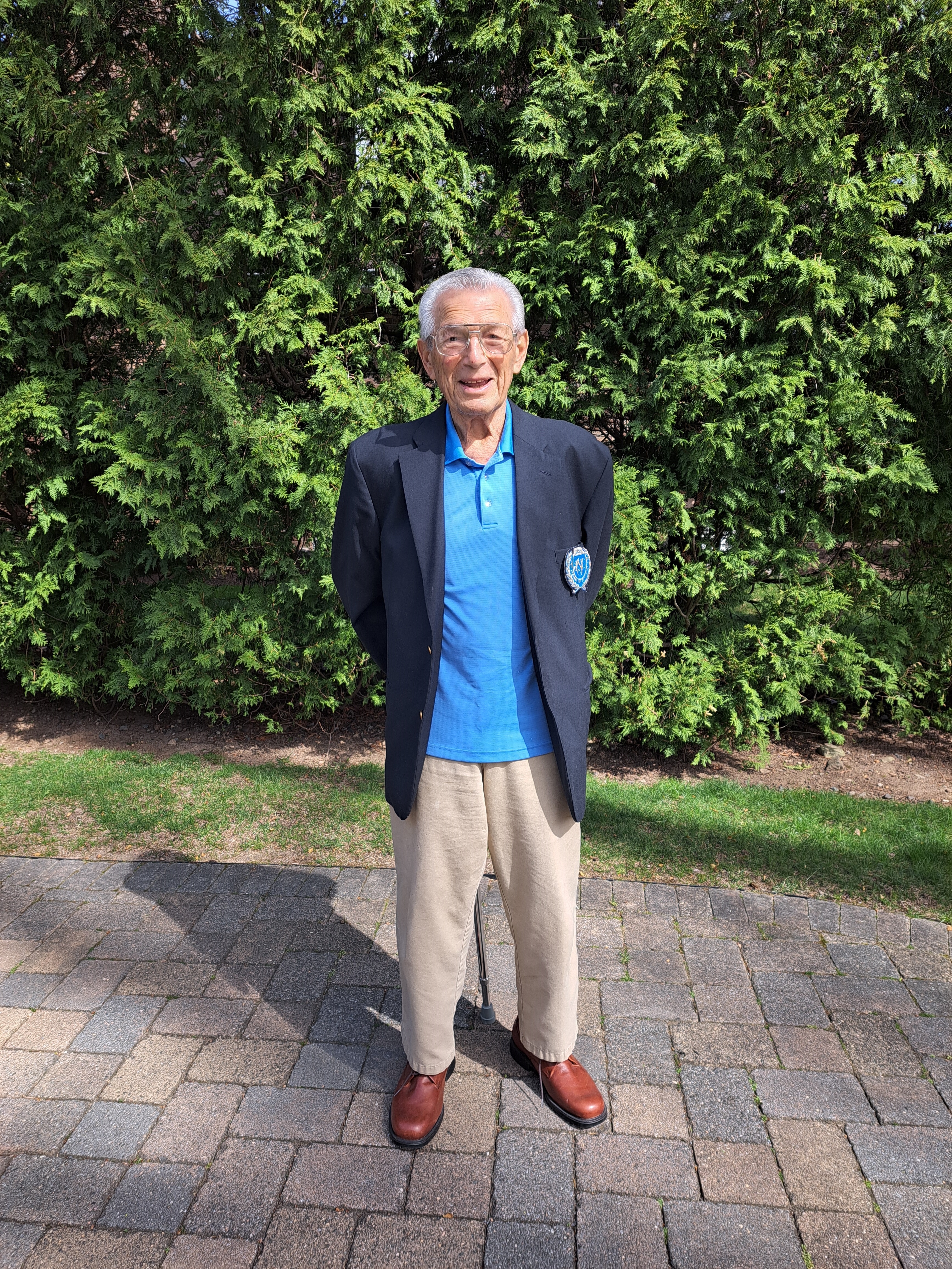 The Grand Master and his Blue Jacket