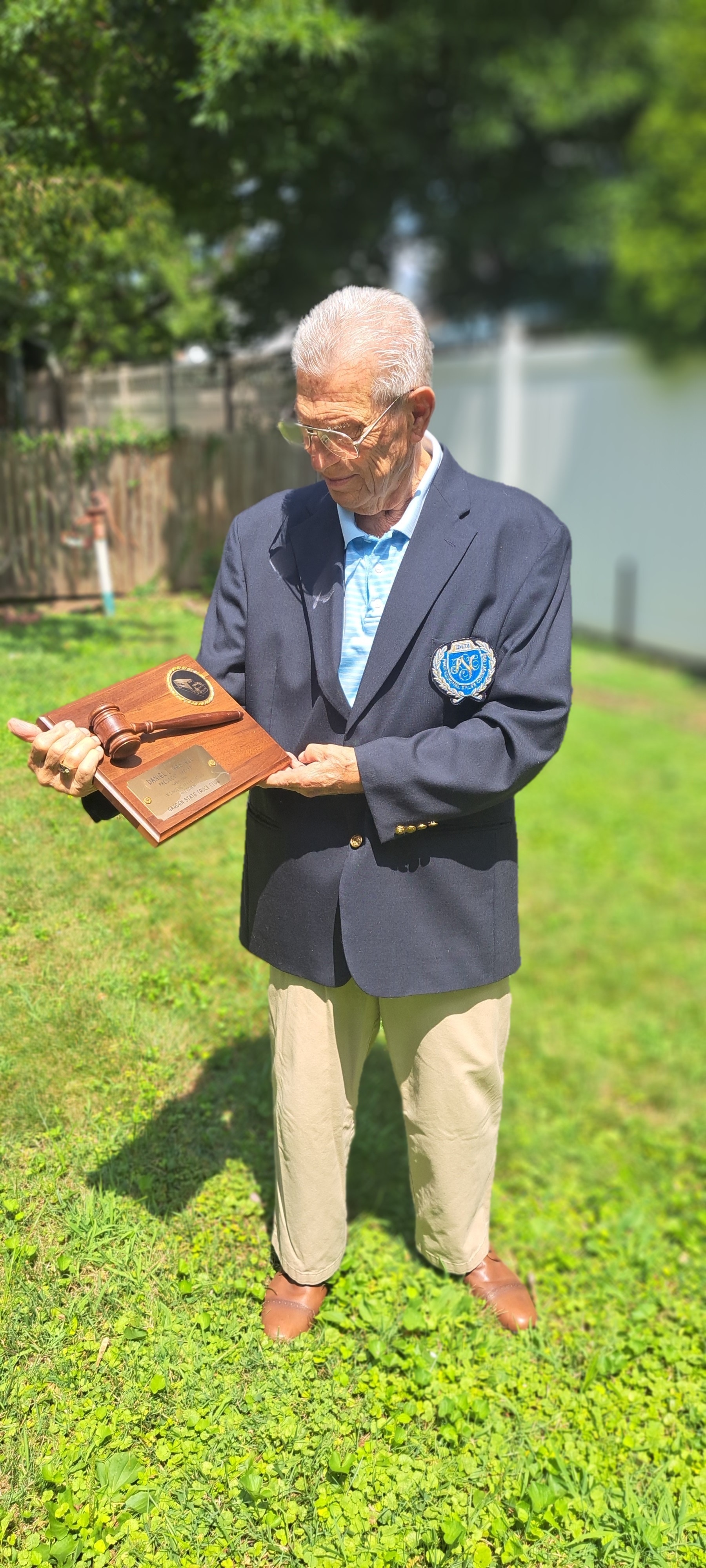 The Grand Master and his Blue Jacket