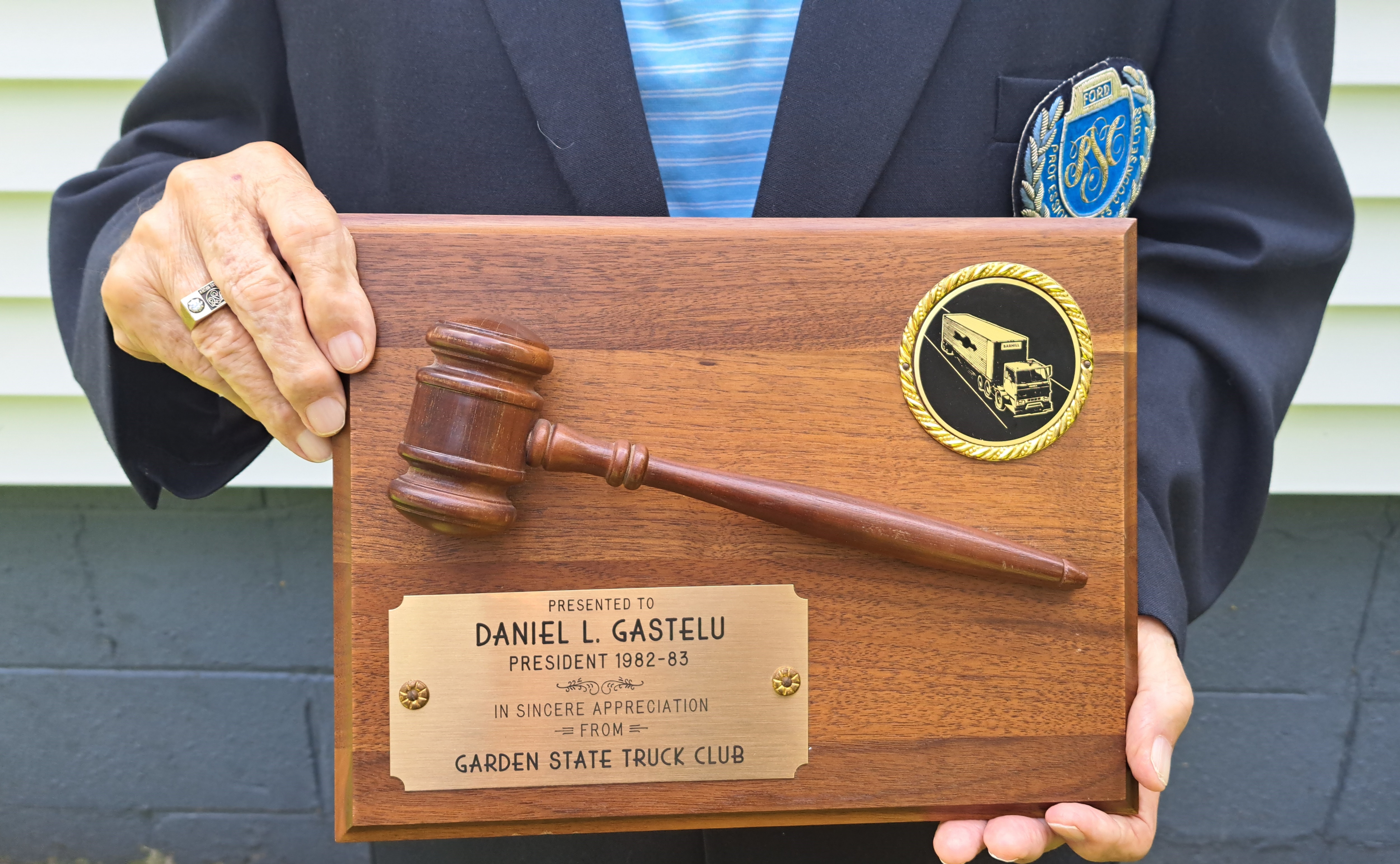 The Grand Master and his Blue Jacket