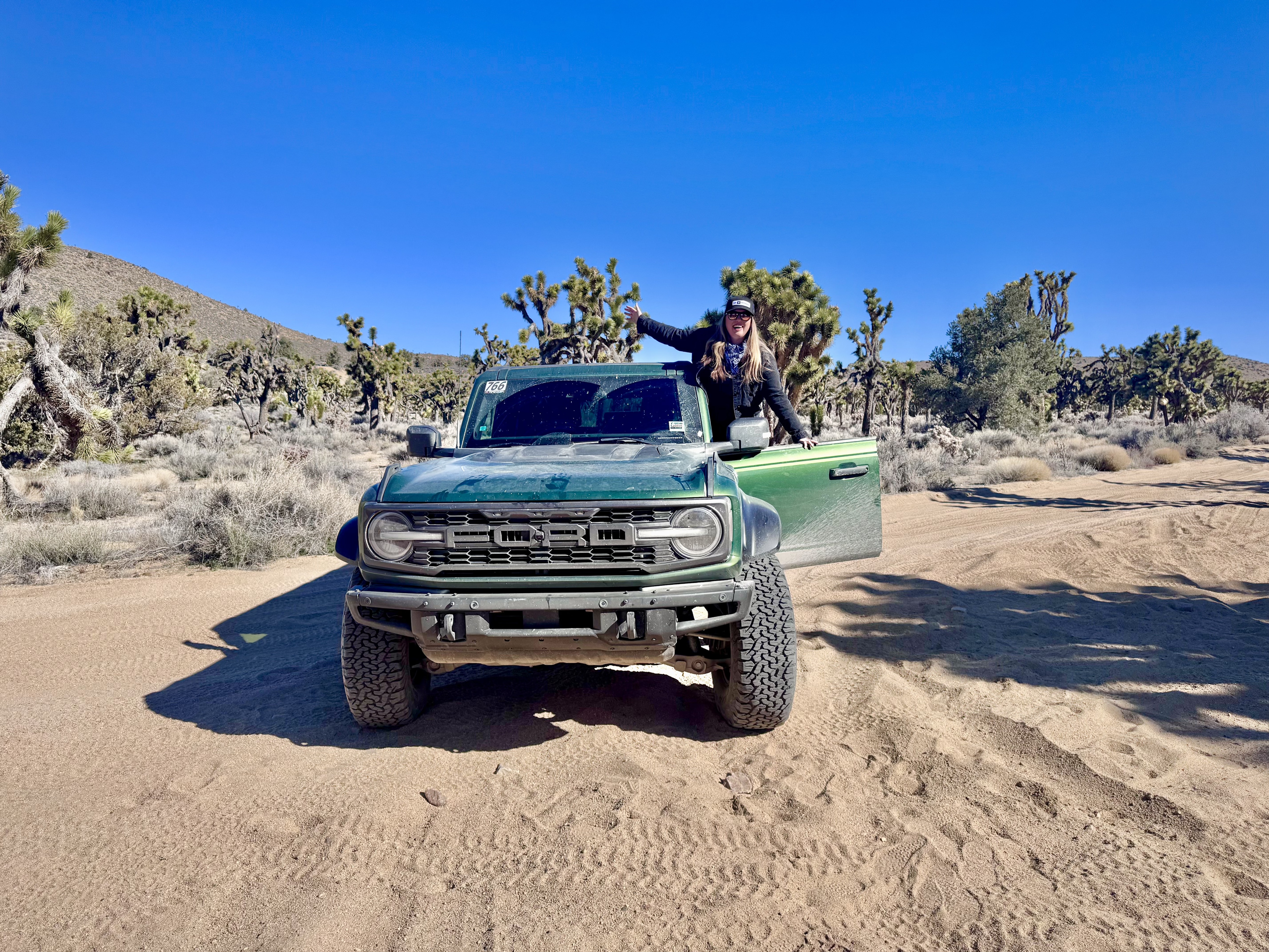 Brittany Pauley selected the Bronco Raptor.