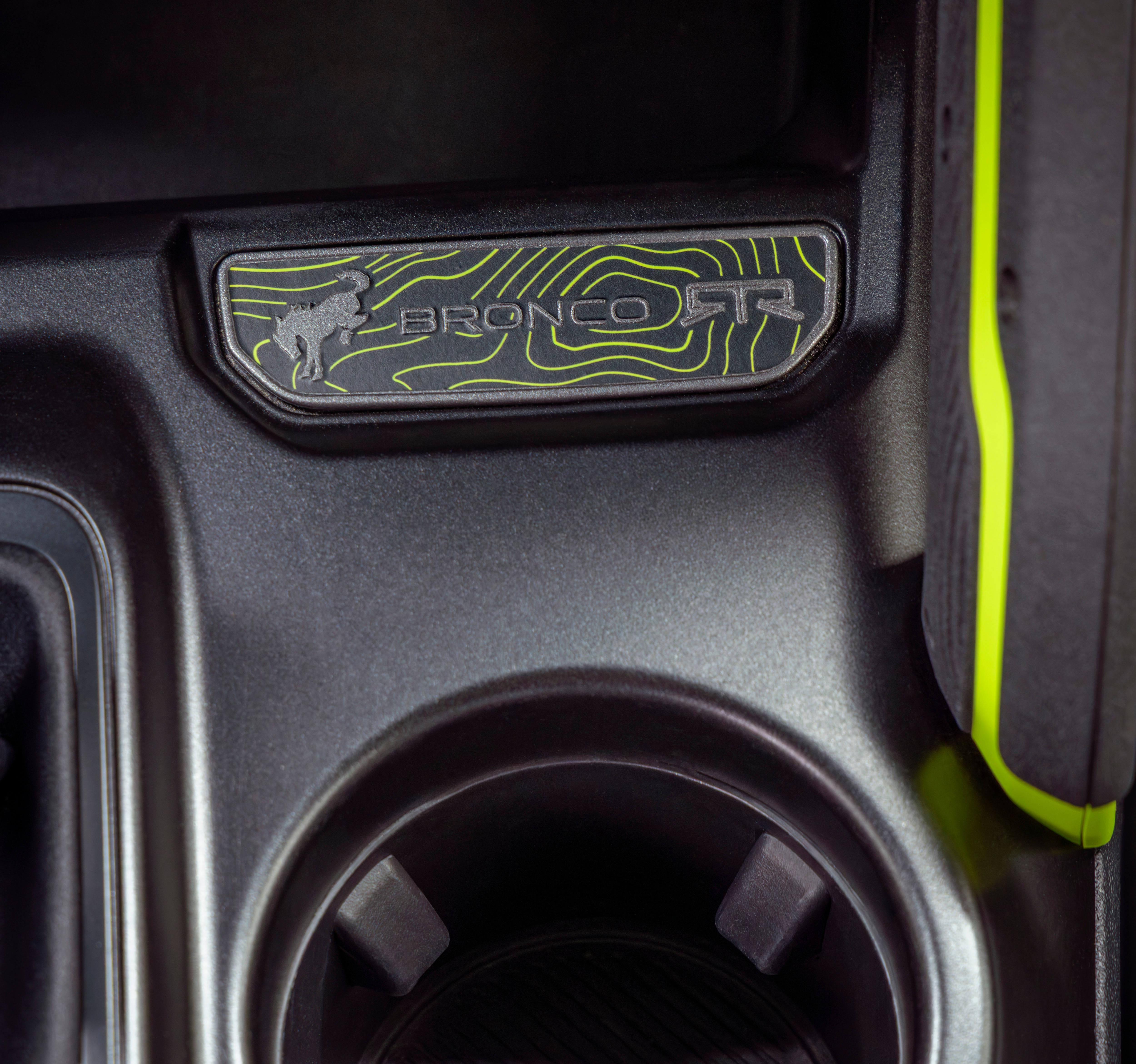 Hyper Lime details make this the most expressive interior in the Bronco lineup, built to reflect energy, confidence, and Fun-Haver spirit.
