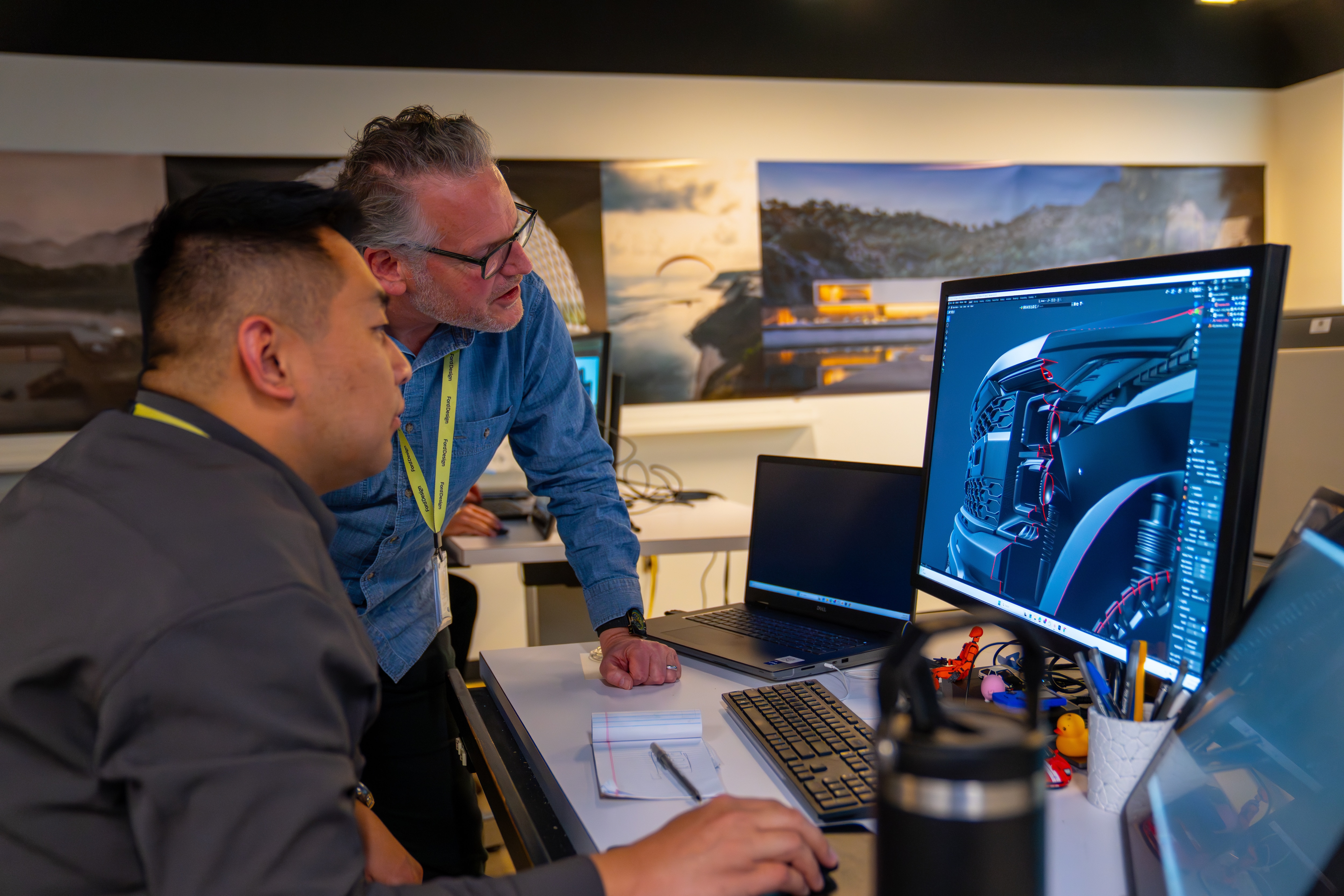 The Ford lighting designers are boldly expanding their vision — experimenting with new aesthetic forms, leveraging innovative films for unique effects, and incorporating natural elements into their concepts.