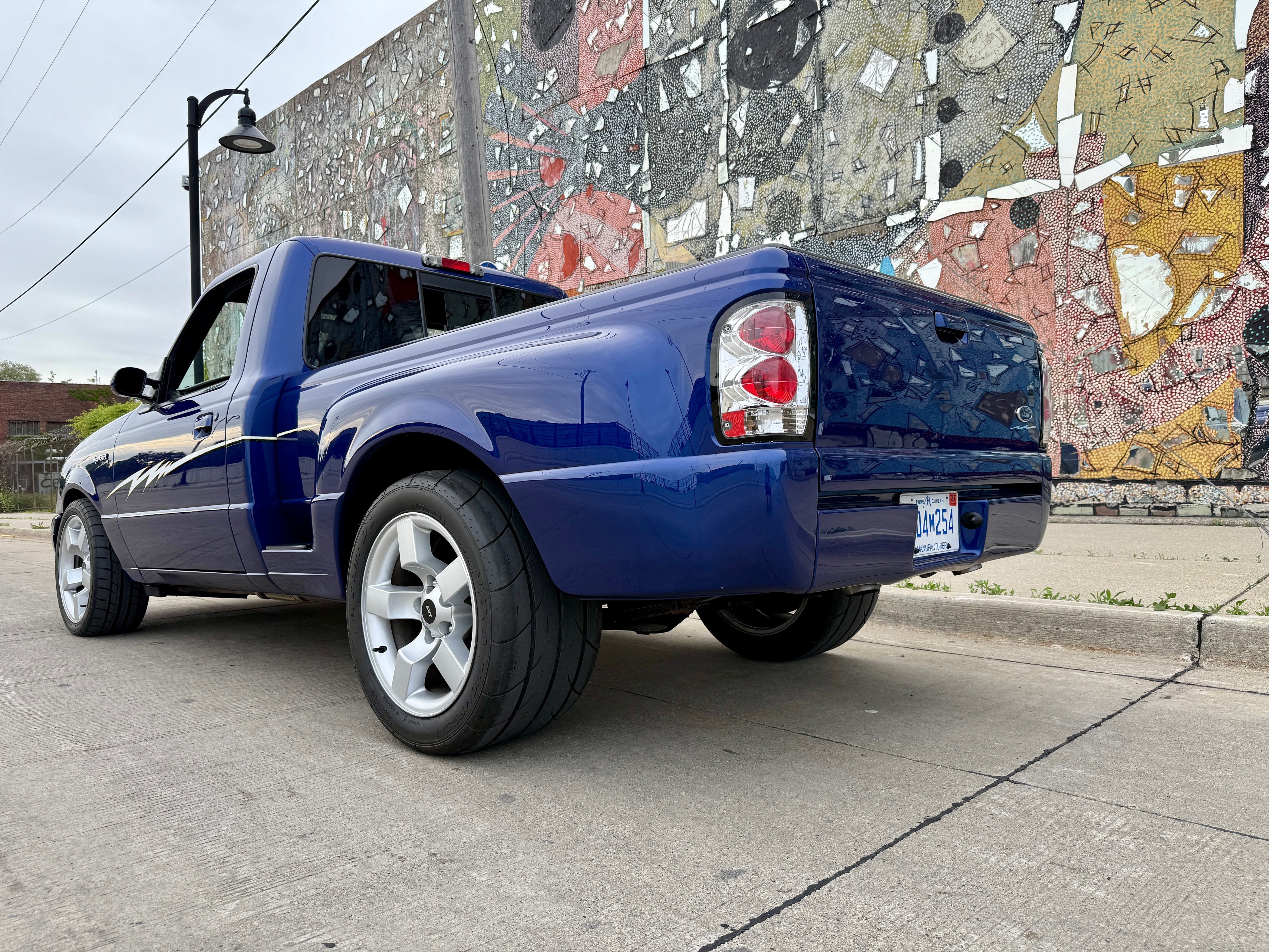 The SVT Ranger Lightning Bolt is just one of the countless unique vehicles that make up the Ford Heritage Fleet.