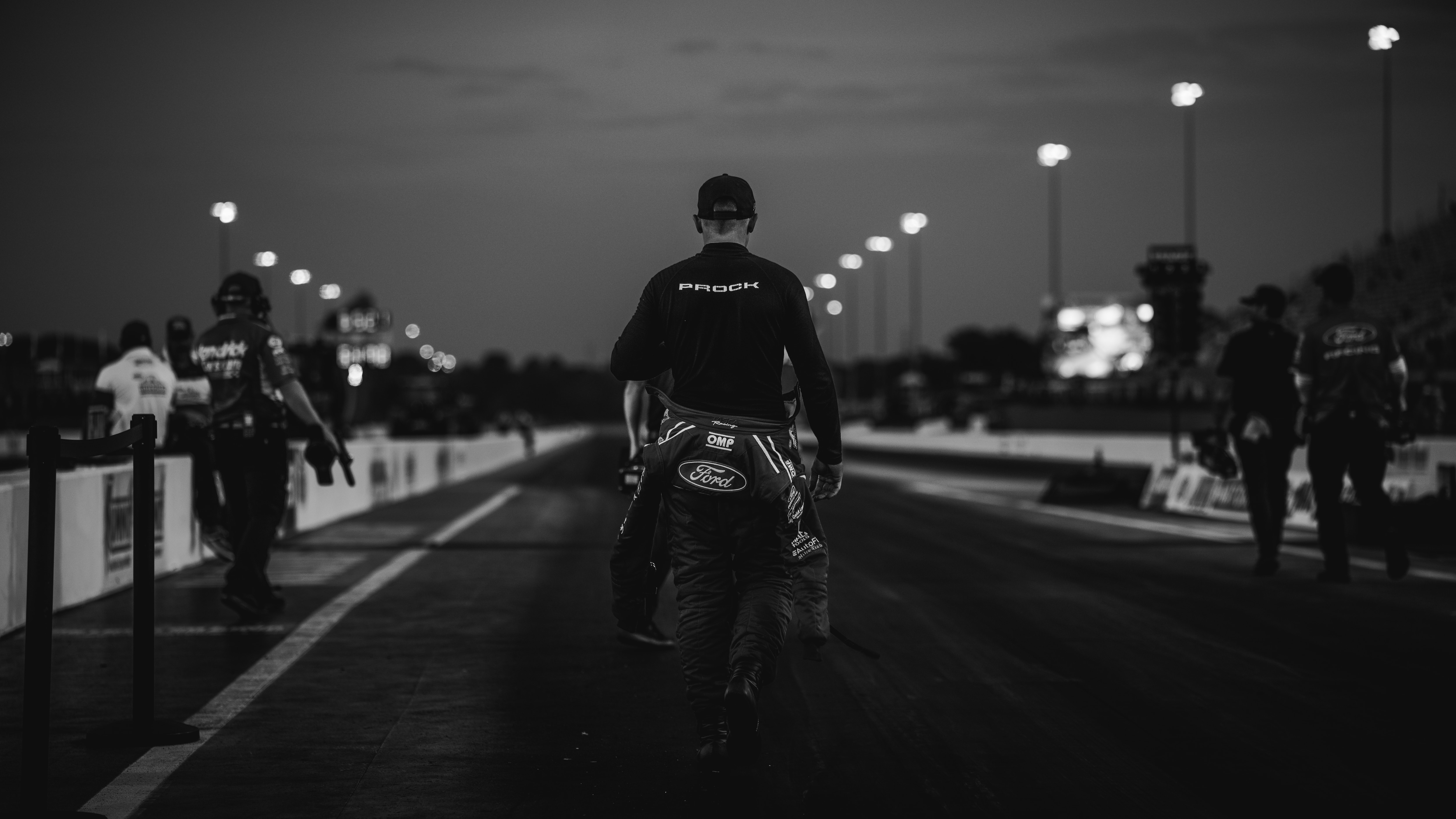 A fourth-generation racer, a hands-on student of the machine, and a two-time NHRA Funny Car world champion, Austin Prock is bringing one family’s relentless approach to Ford’s American racing legacy.