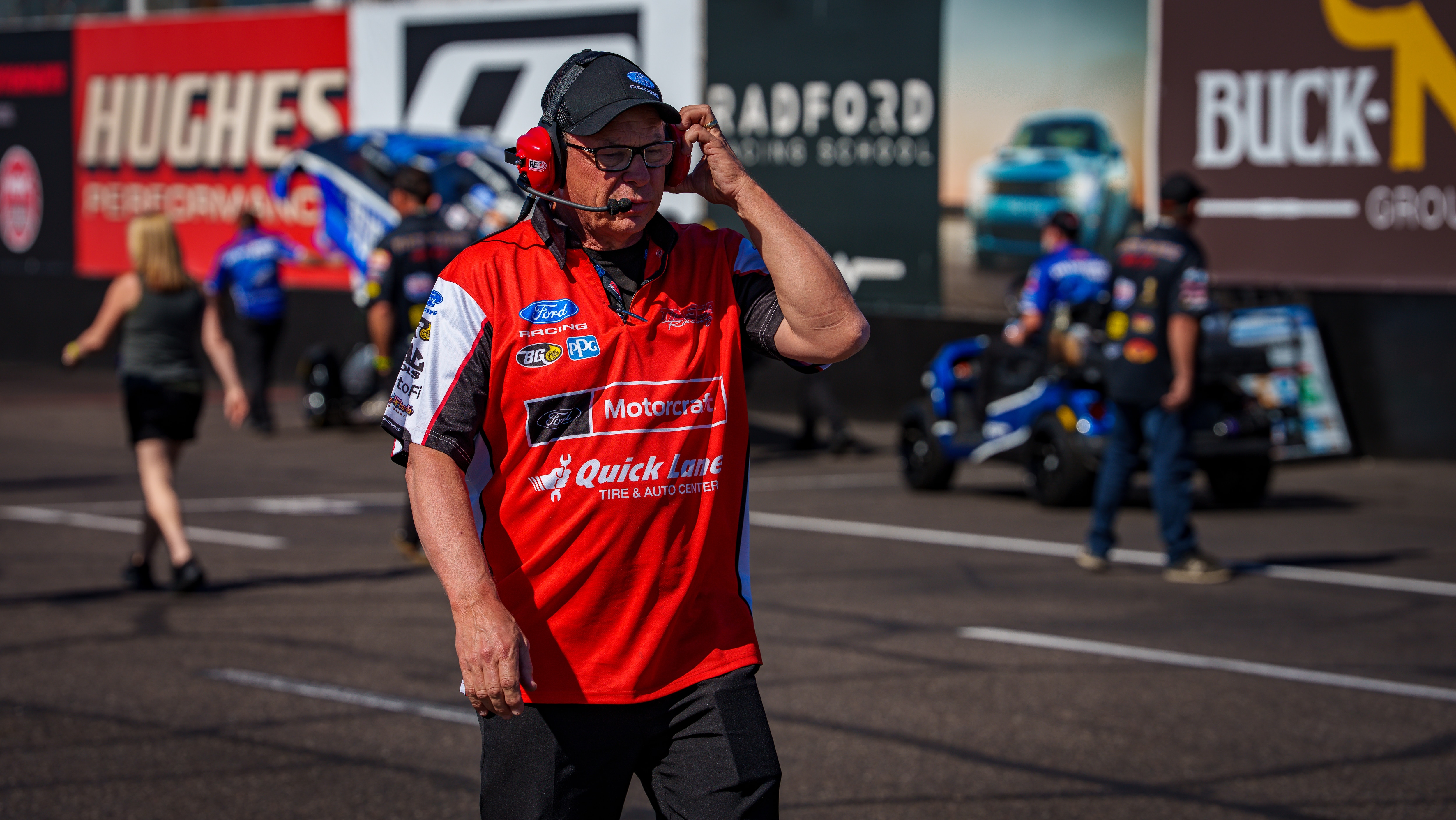 Austin's father, Jimmy Prock, involved him in motorsports from a young age.