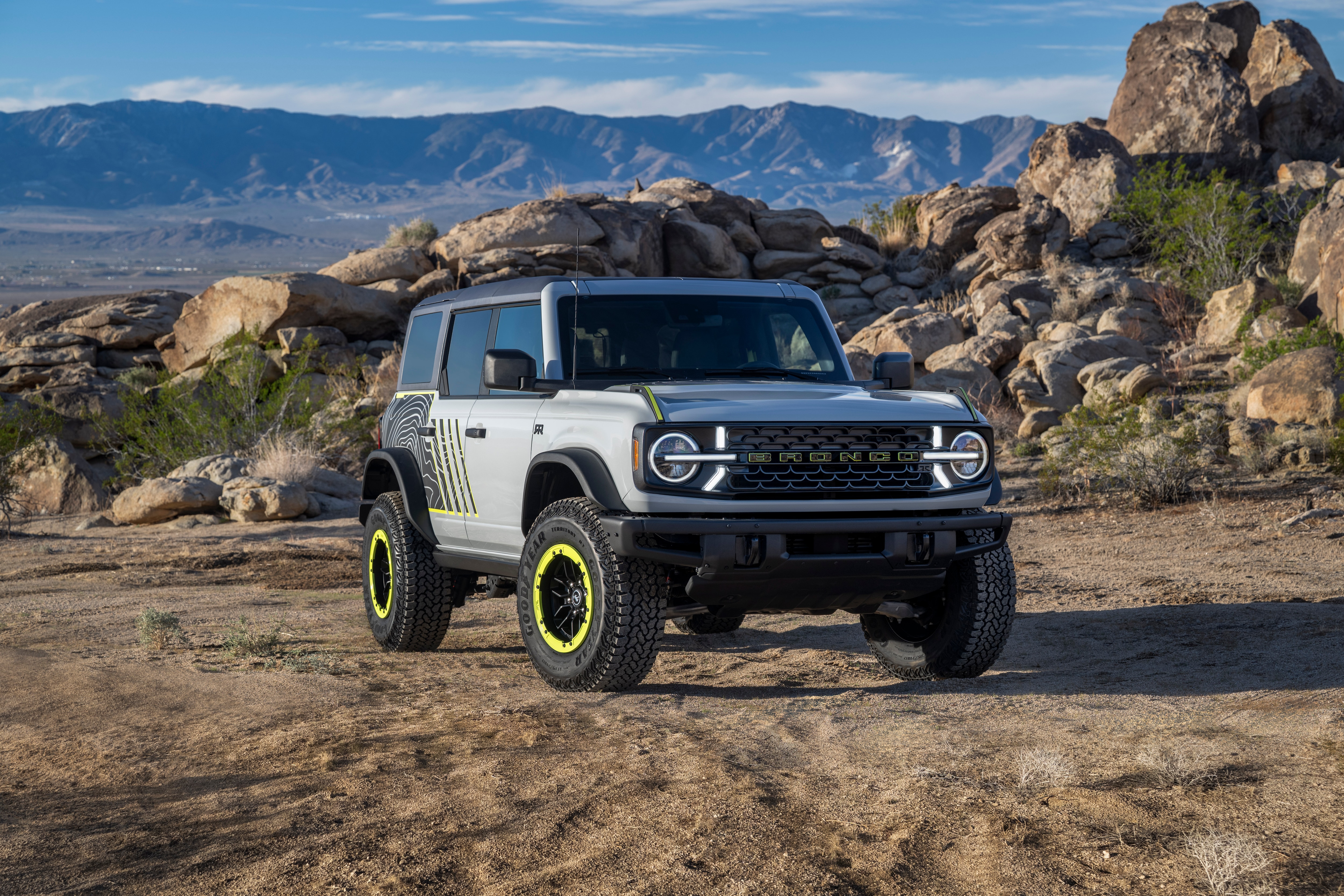 The 2027 Bronco RTR is the second chapter of a motorsport-inspired collaboration between Ford and RTR.