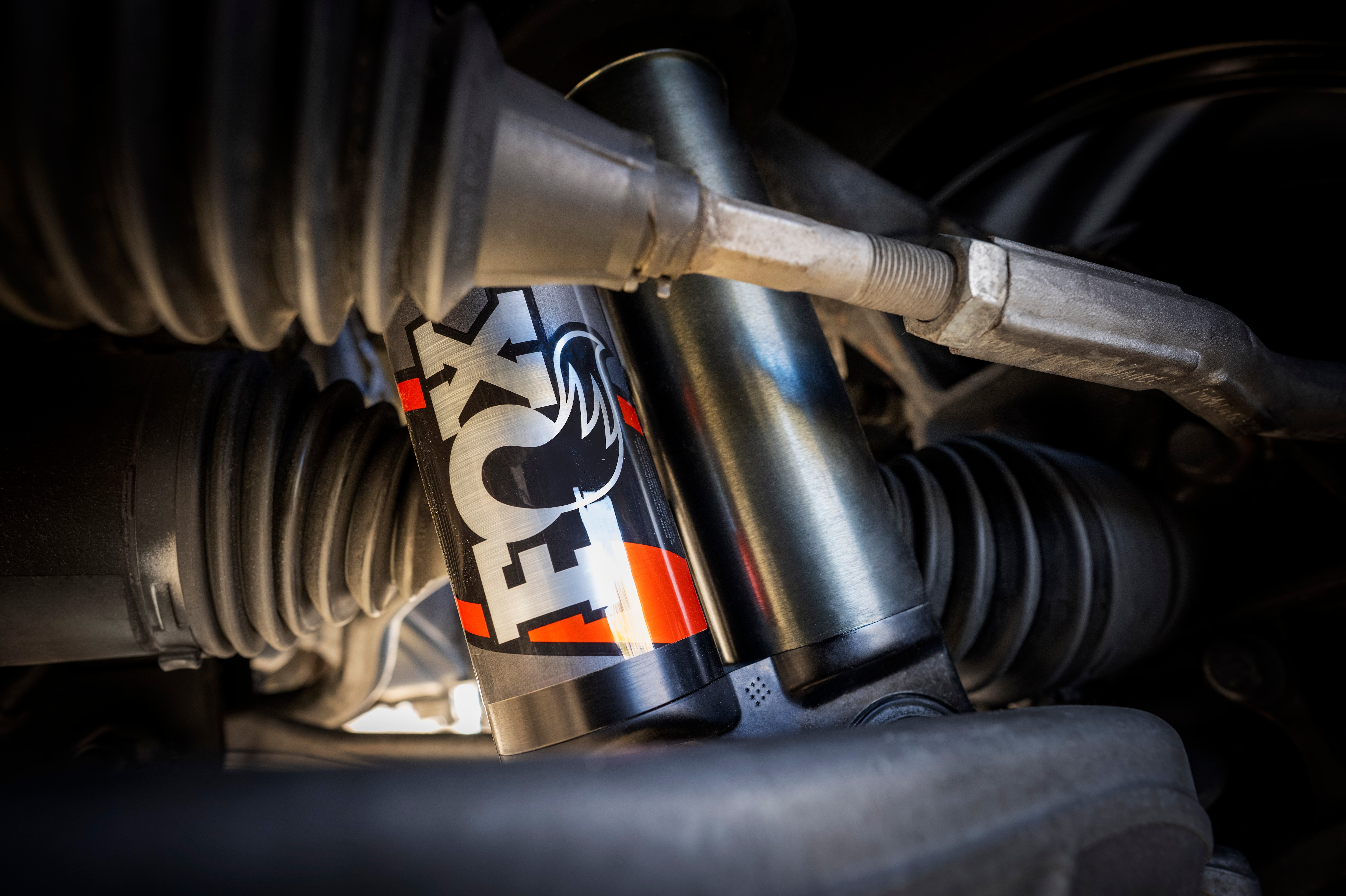 The Fox internal bypass shock is optional on Bronco RTR.