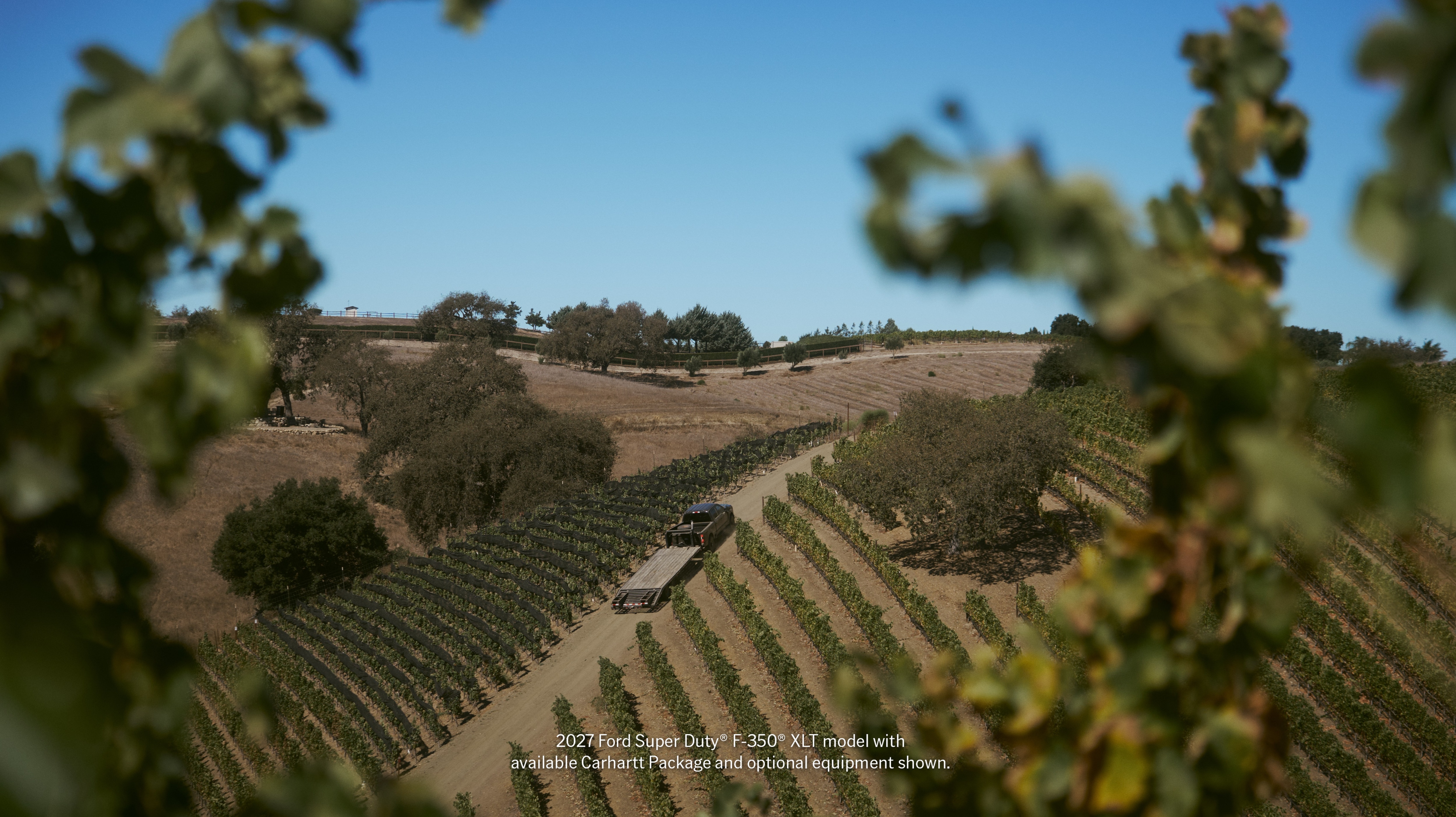 Inside the Harvest at Carhartt Family Wines with the New Super Duty Carhartt Truck