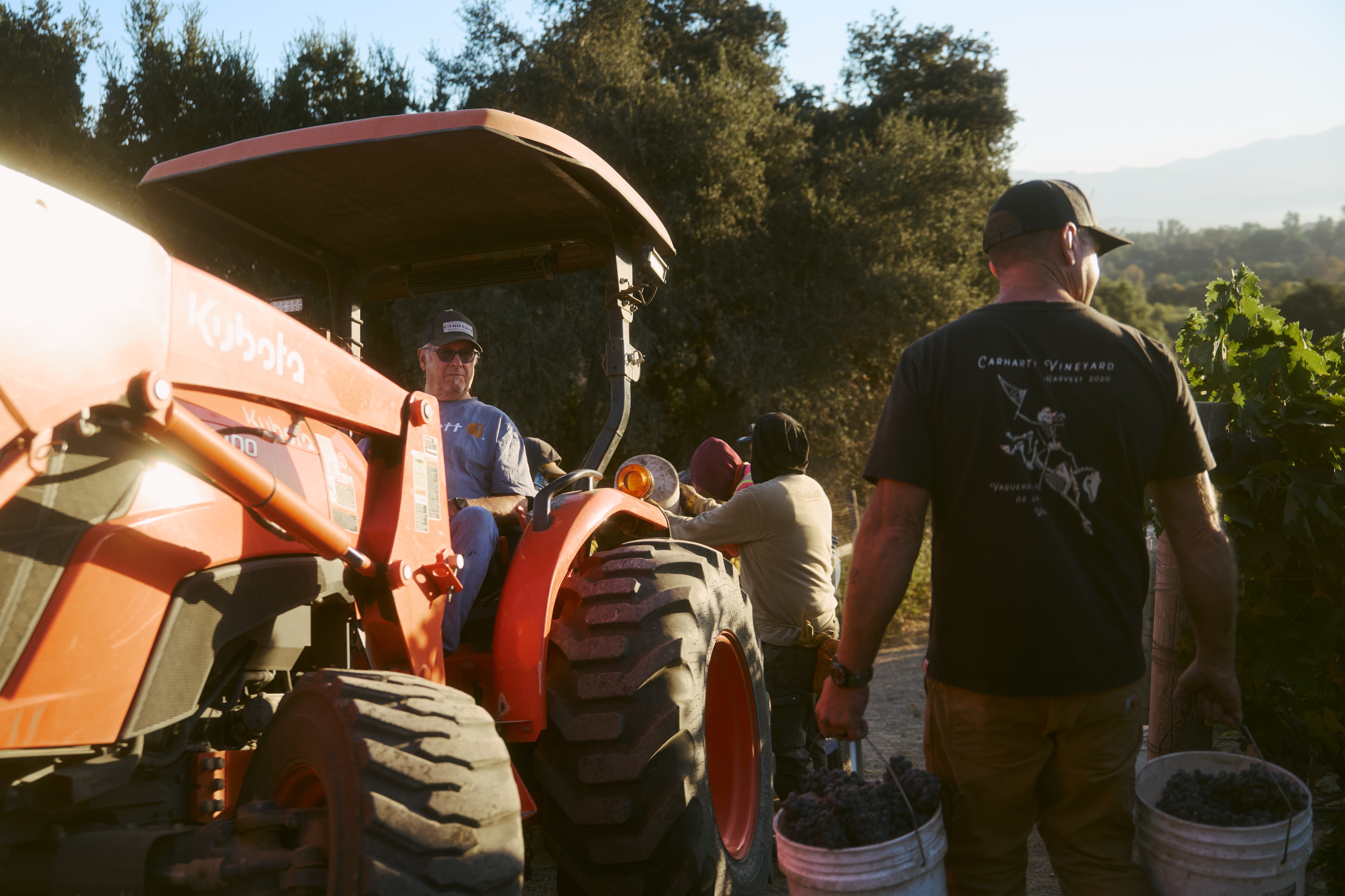Inside the Harvest at Carhartt Family Wines with the New Super Duty Carhartt Truck
