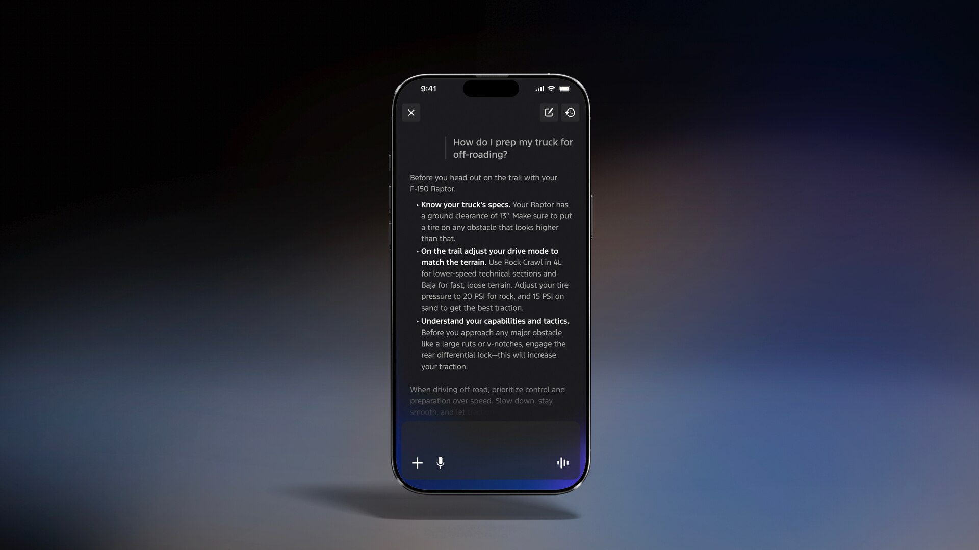 We believe physical and digital intelligence will converge. When this happens, we can create a dynamic user experience in multiple environments — including when you're off the road.