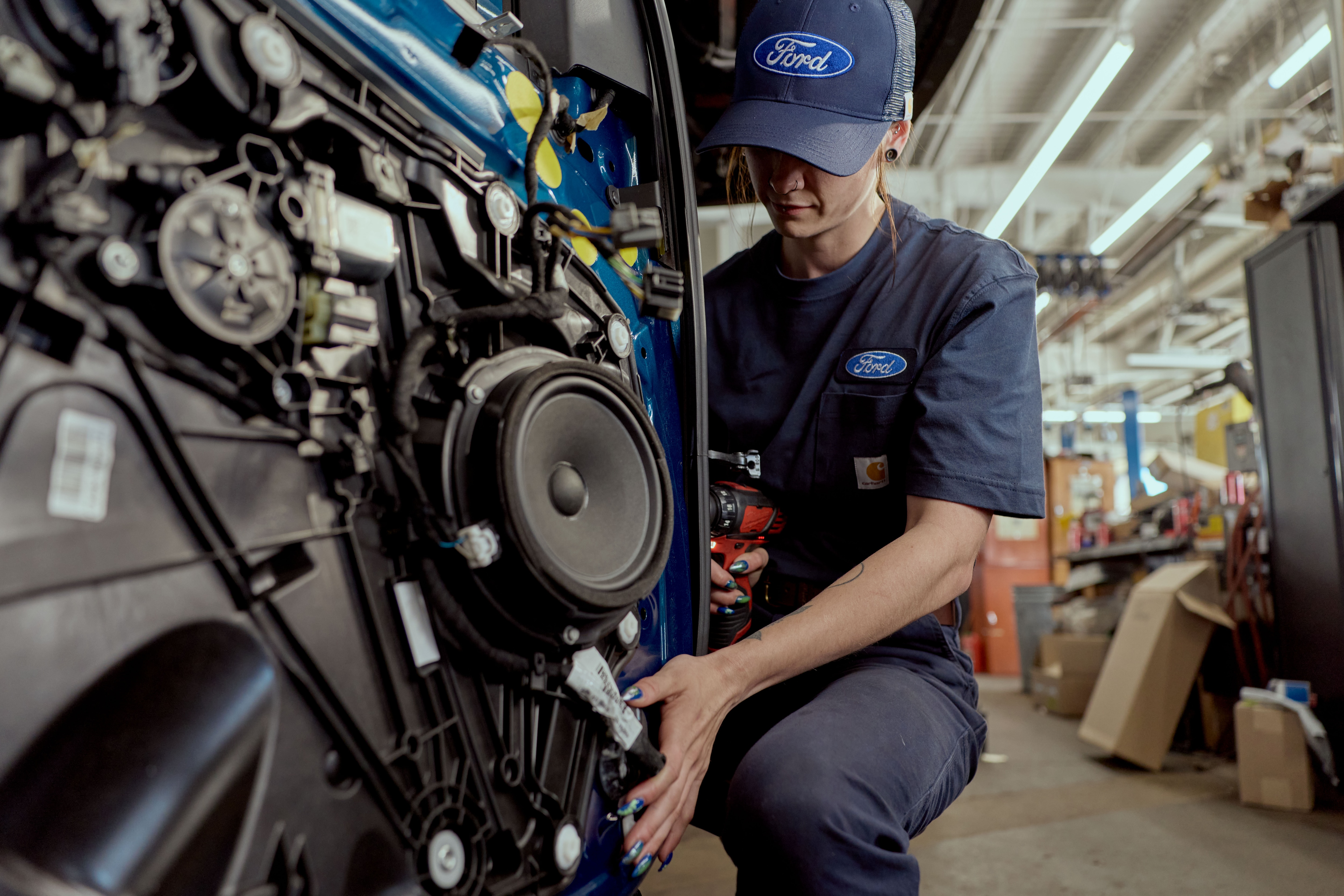 Ford and Carhartt launched a new program in late 2025 to equip essential dealership technicians with new, durable uniforms — workwear designed to meet the rigorous demands of the modern service bay.