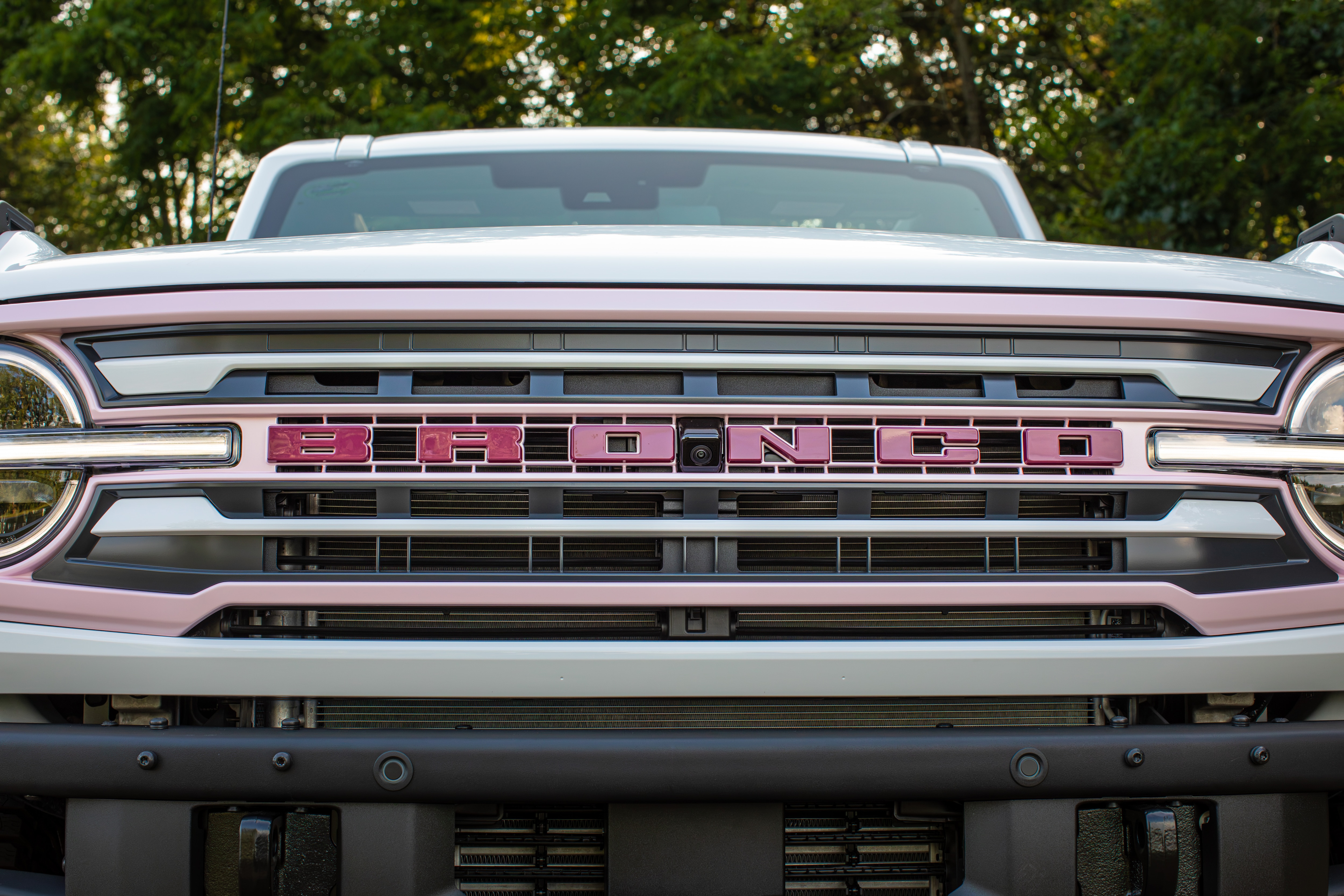 DIY grille on the Ford Bronco Desert Rising Edition