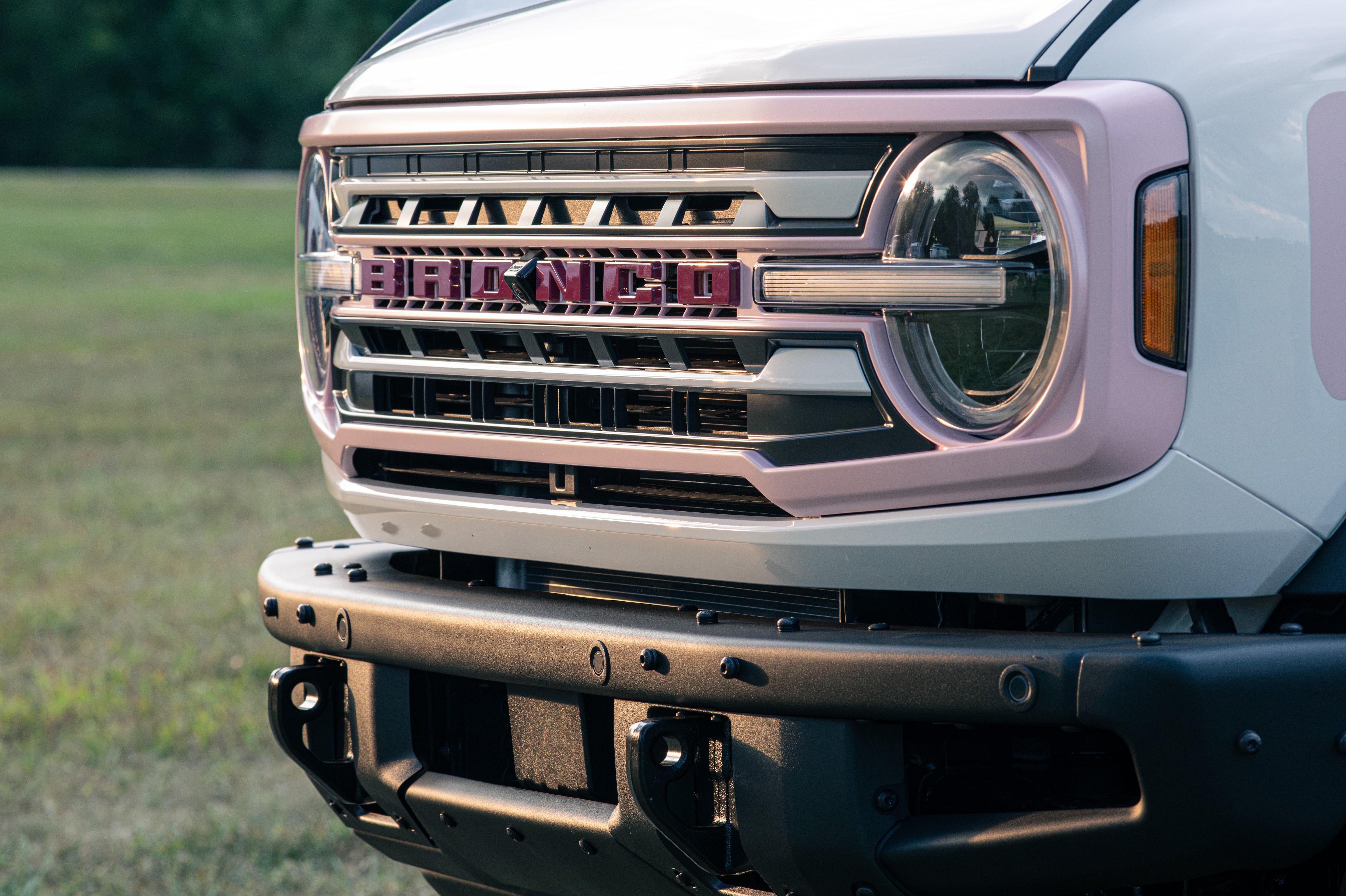DIY grille on the Ford Bronco Desert Rising Edition