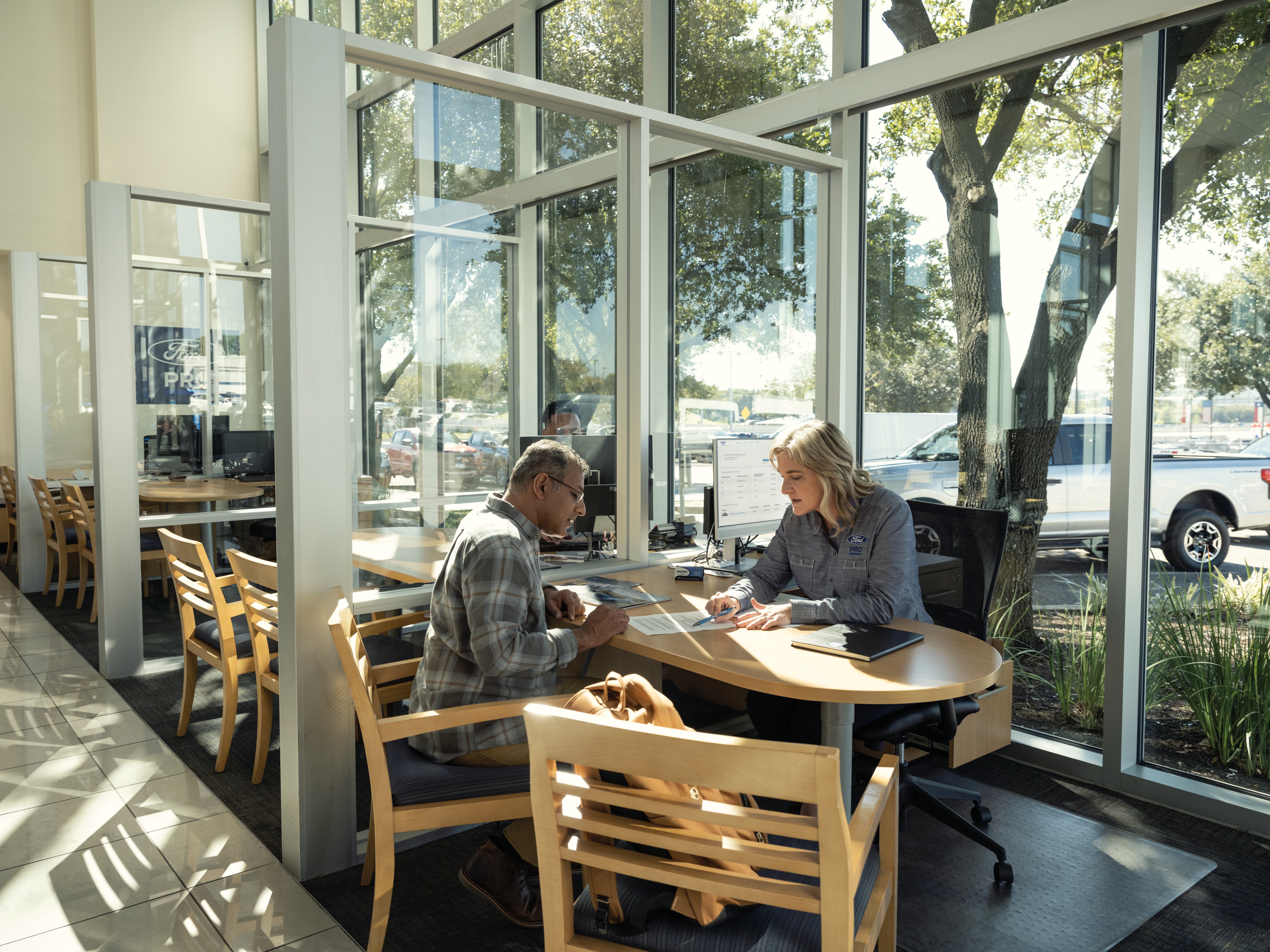 Dealers see Ford Pro not just as a vehicle manufacturer, but as a business partner helping them serve customers and earn their loyalty.