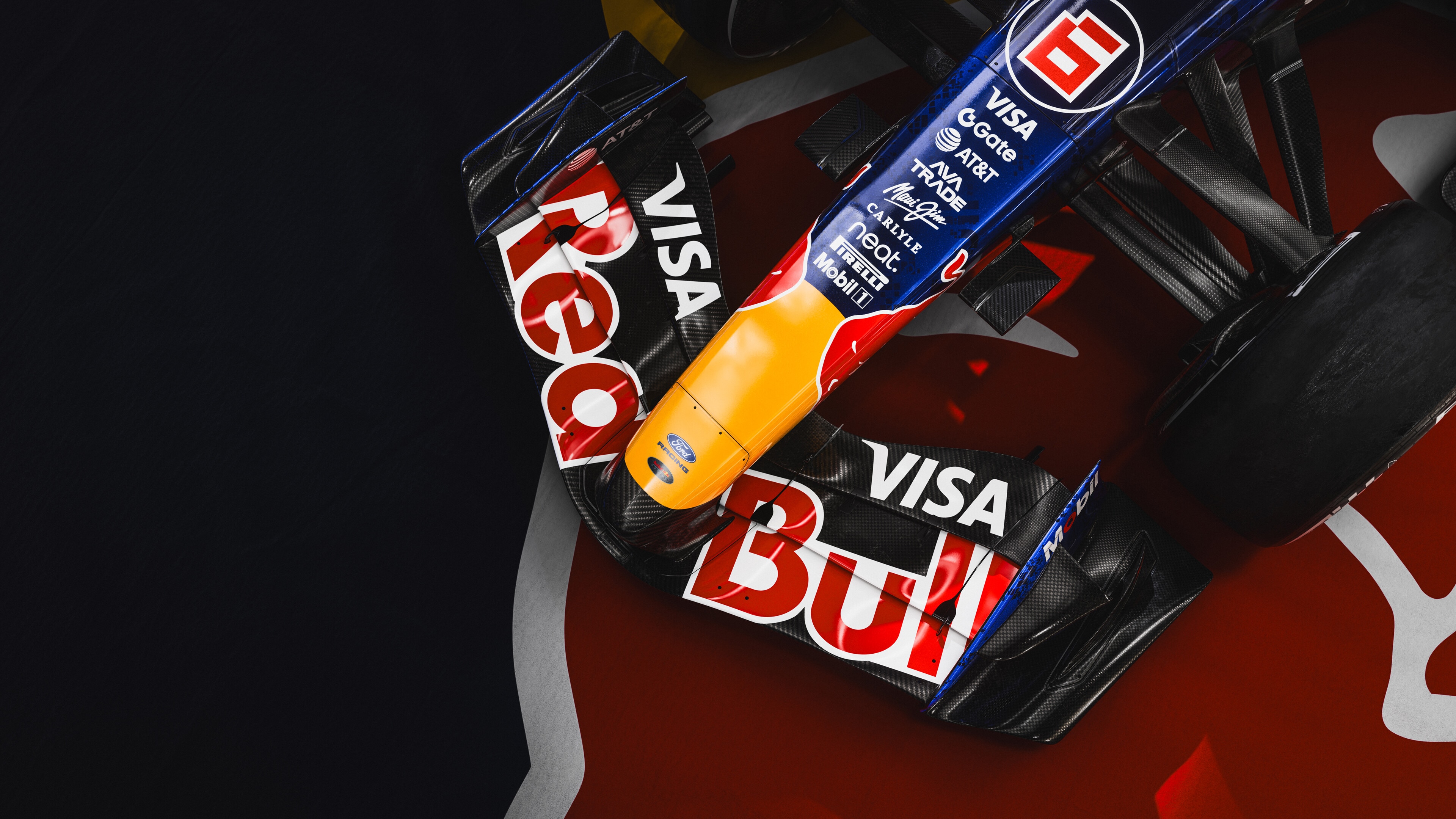 The Blue Oval on the new Oracle Red Bull Racing livery is a testament to the dedication of engineers in Dearborn and Milton Keynes.