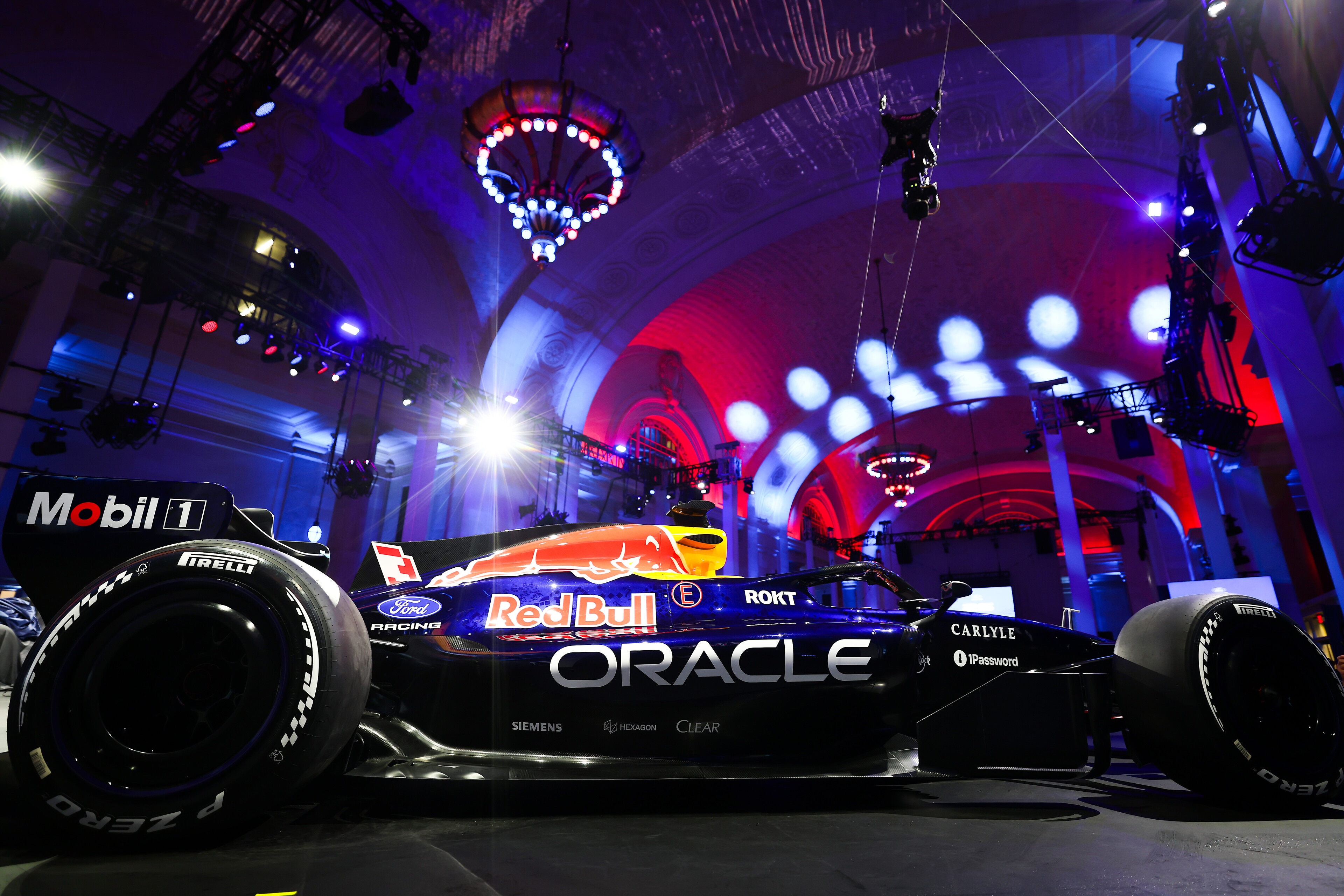 The Blue Oval on the new Oracle Red Bull Racing livery is a testament to the dedication of engineers in Dearborn and Milton Keynes.
